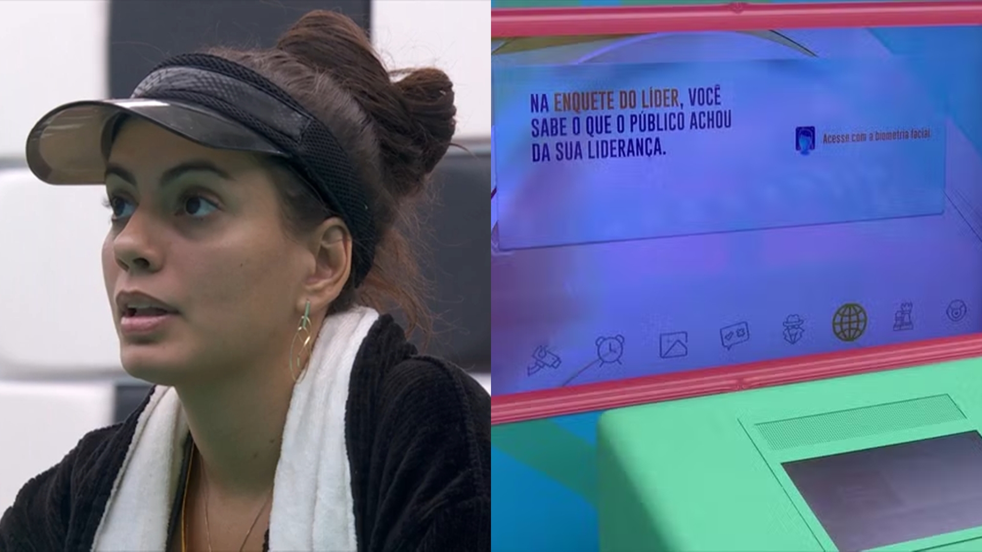 BBB 24: Fernanda toma bronca após resultado da Enquete do Líder: “Para de achar”