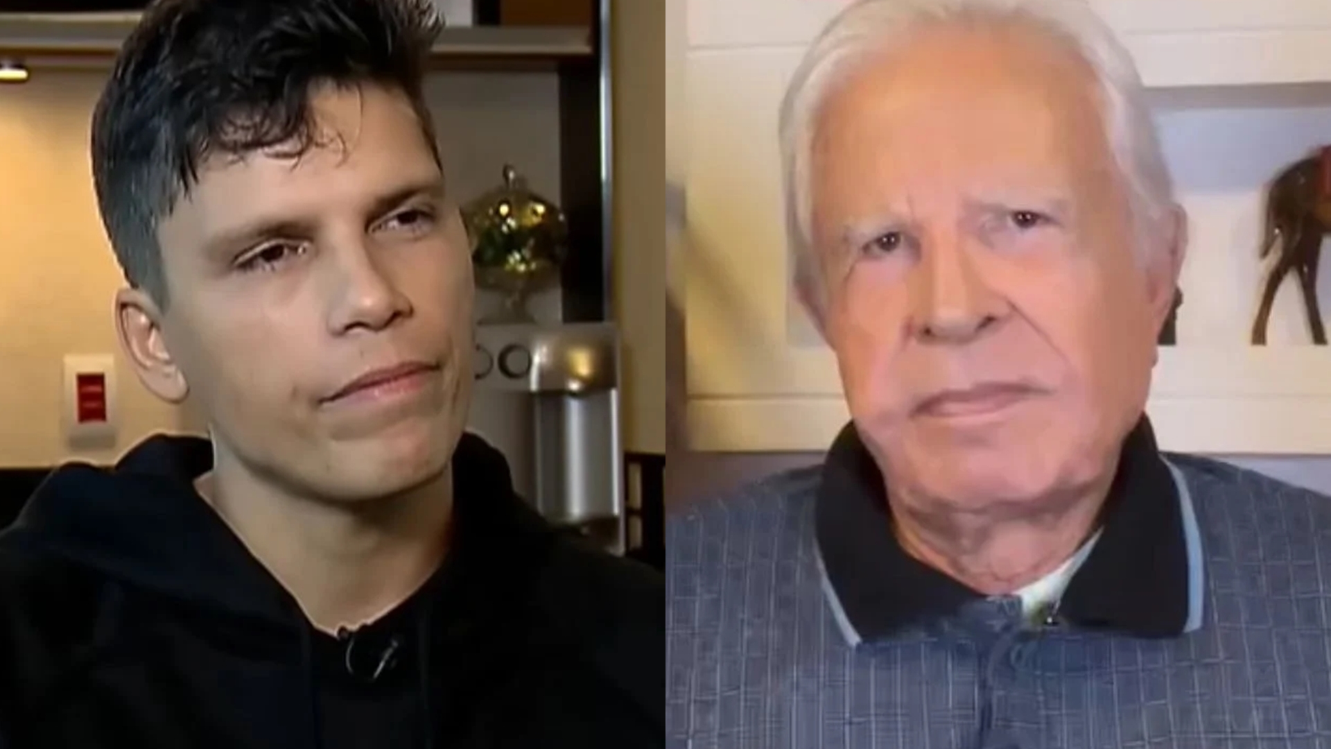 Filho de Cid Moreira o acusa de estupro por mais de 10 anos e pede sua prisão