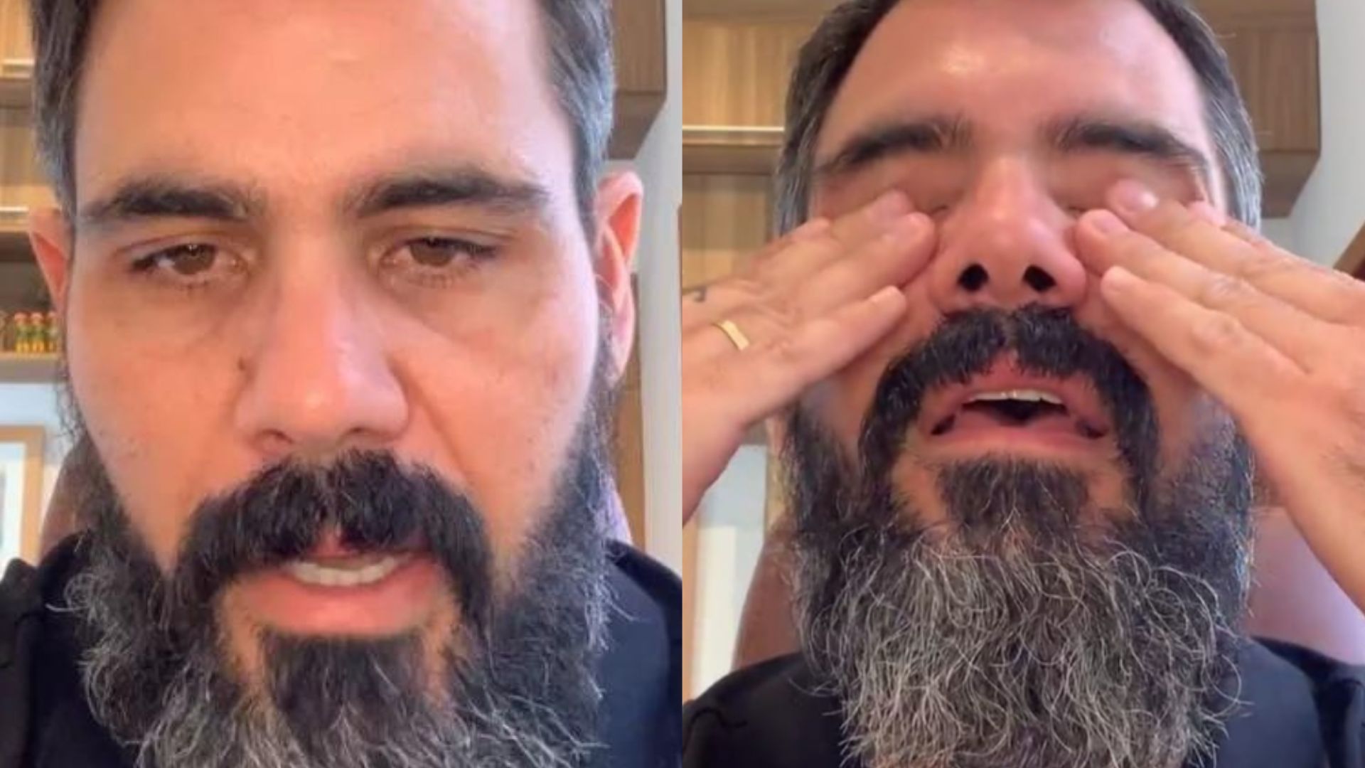 Filho de Juliano Cazarré é levado às pressas para hospital após acidente