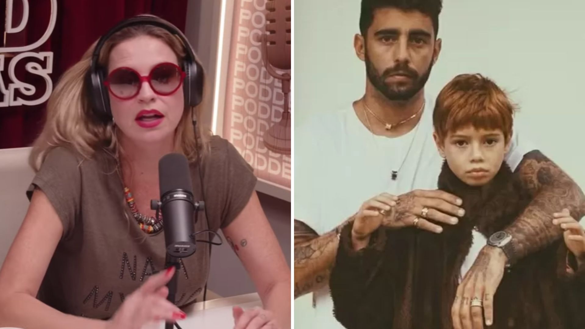 Filho mais velho de Piovani e Pedro Scooby decide morar com o pai no Brasil