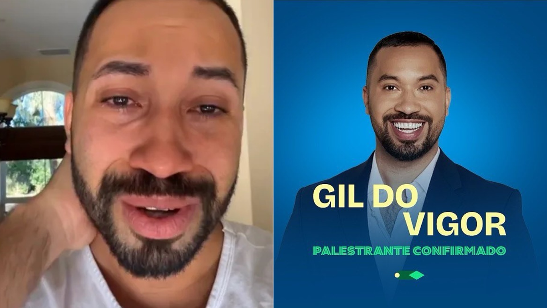 Gil do Vigor se emociona ao confirmar palestra em Harvard: “Não fazia ideia”