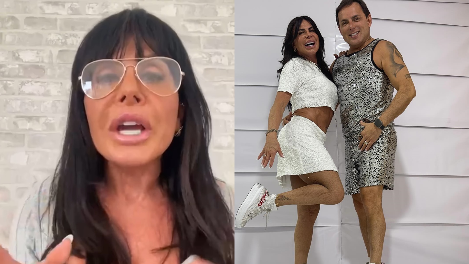 Gretchen arma barraco após sexualidade do marido virar piada: “Quem é o macho?”