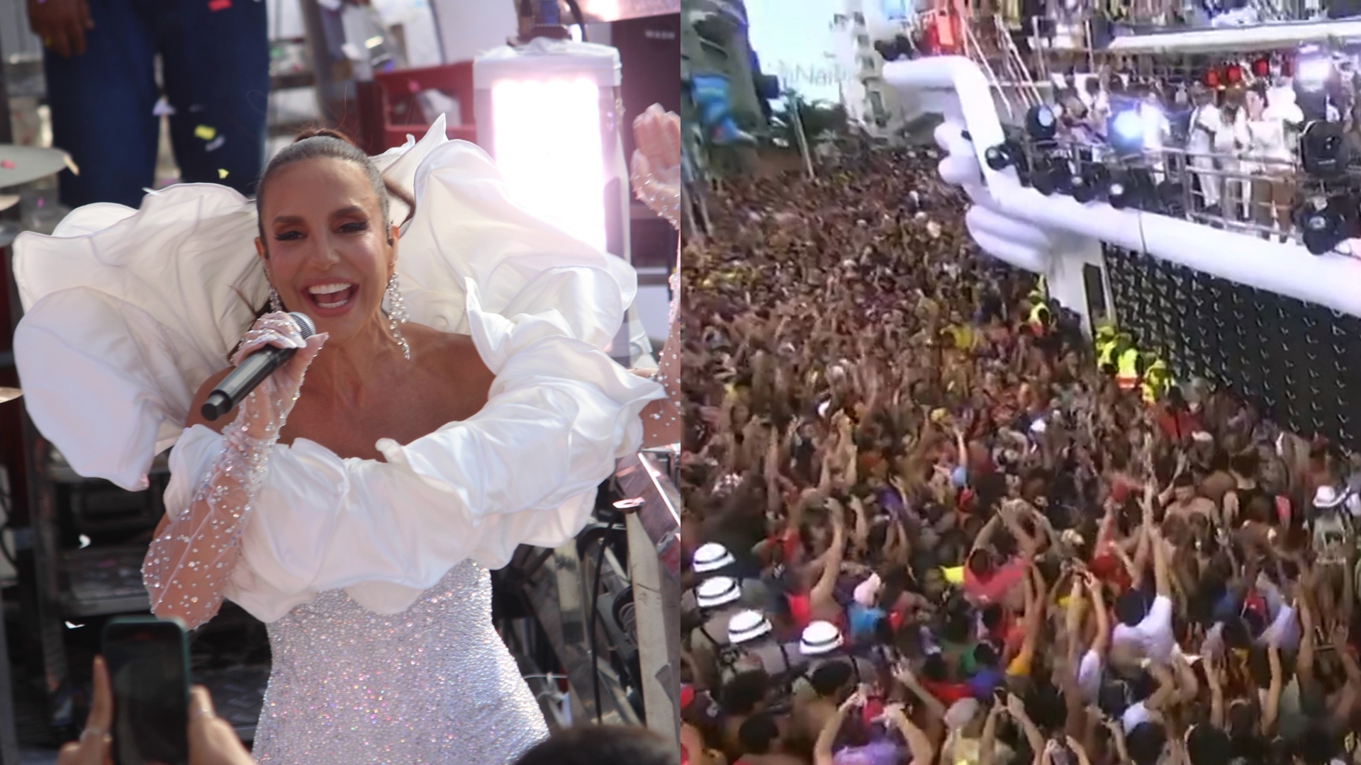 Ivete Sangalo abre Carnaval de Salvador e deixa multidão aos berros: “Que privilégio”