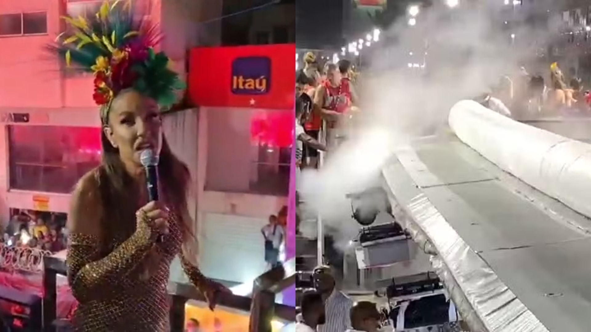 Ivete Sangalo se desespera com explosão durante trio elétrico: “Estou toda cagada”