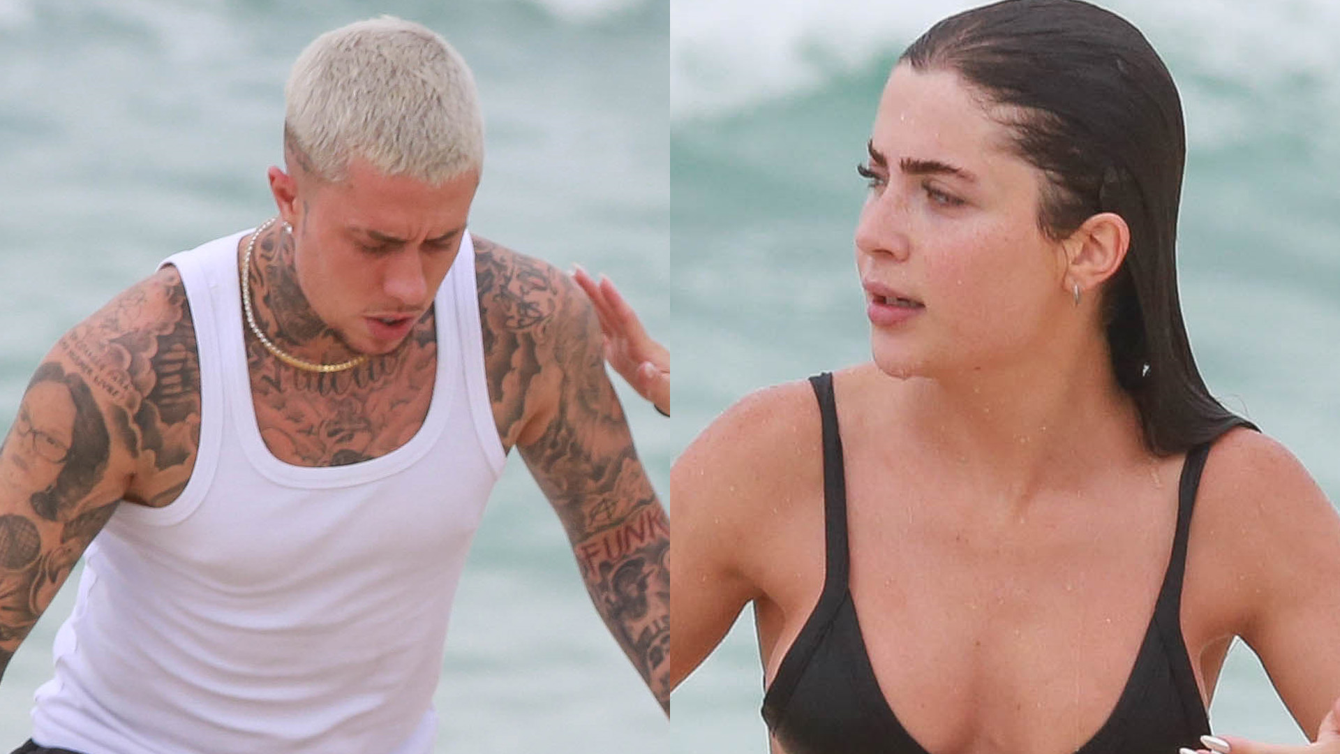 Tá rolando? Jade Picon é flagrada enquanto curte praia com MC Daniel