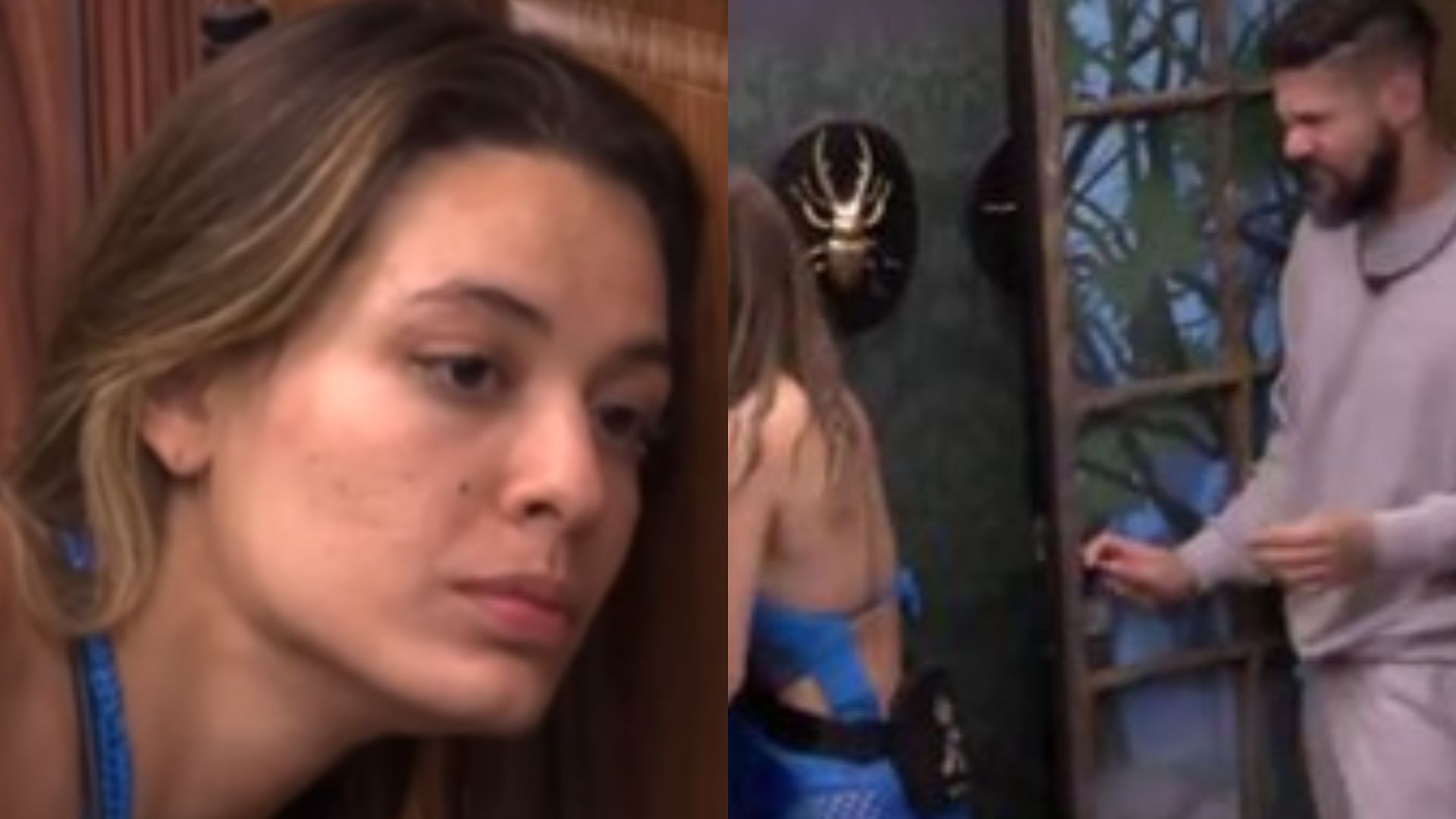 BBB 24: Juninho reage ao flagrar sisters ouvindo atrás da porta: “Cara de pau”