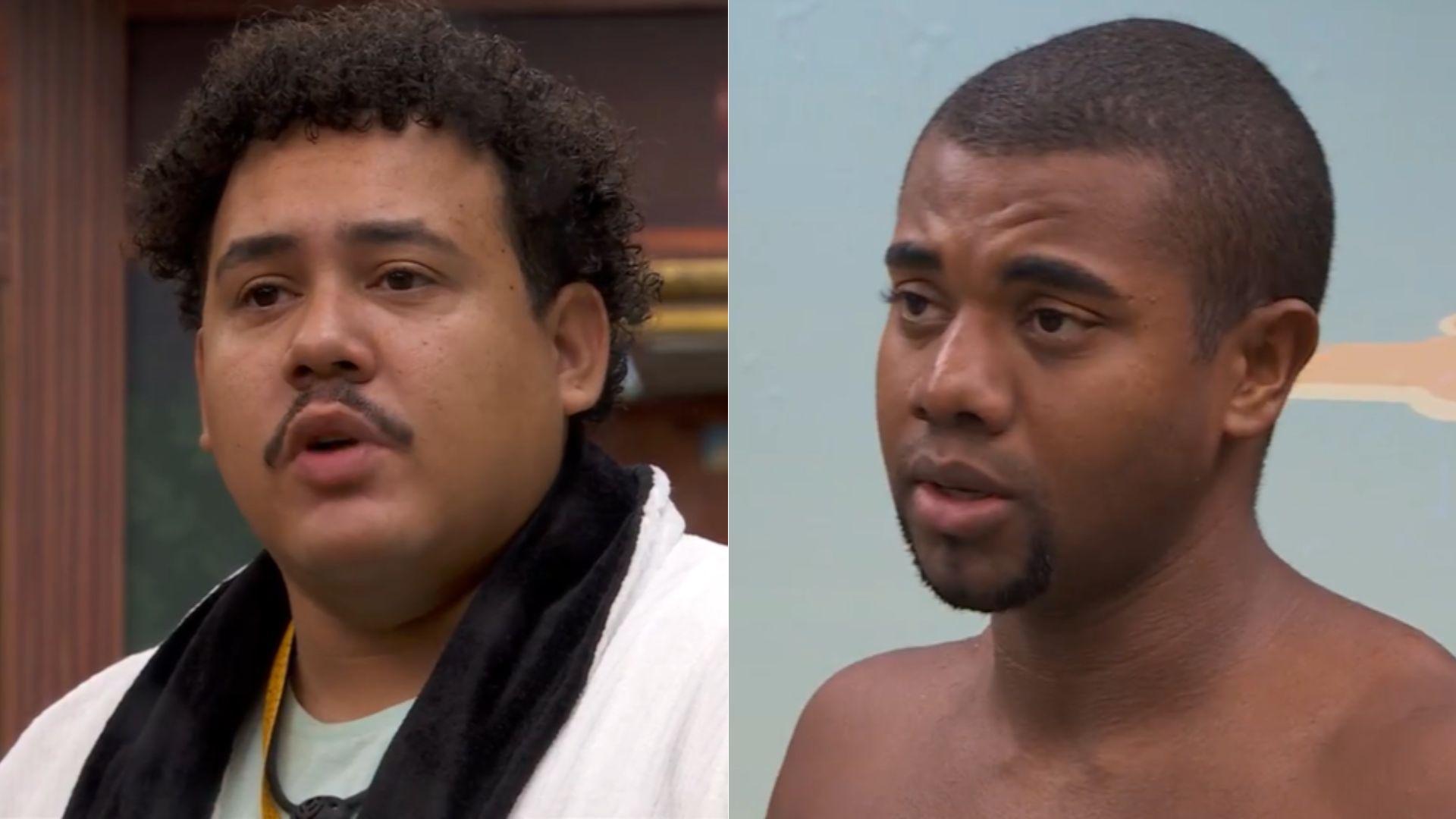 BBB 24: Lucas e Davi lavam roupa suja após treta: “Adversários”