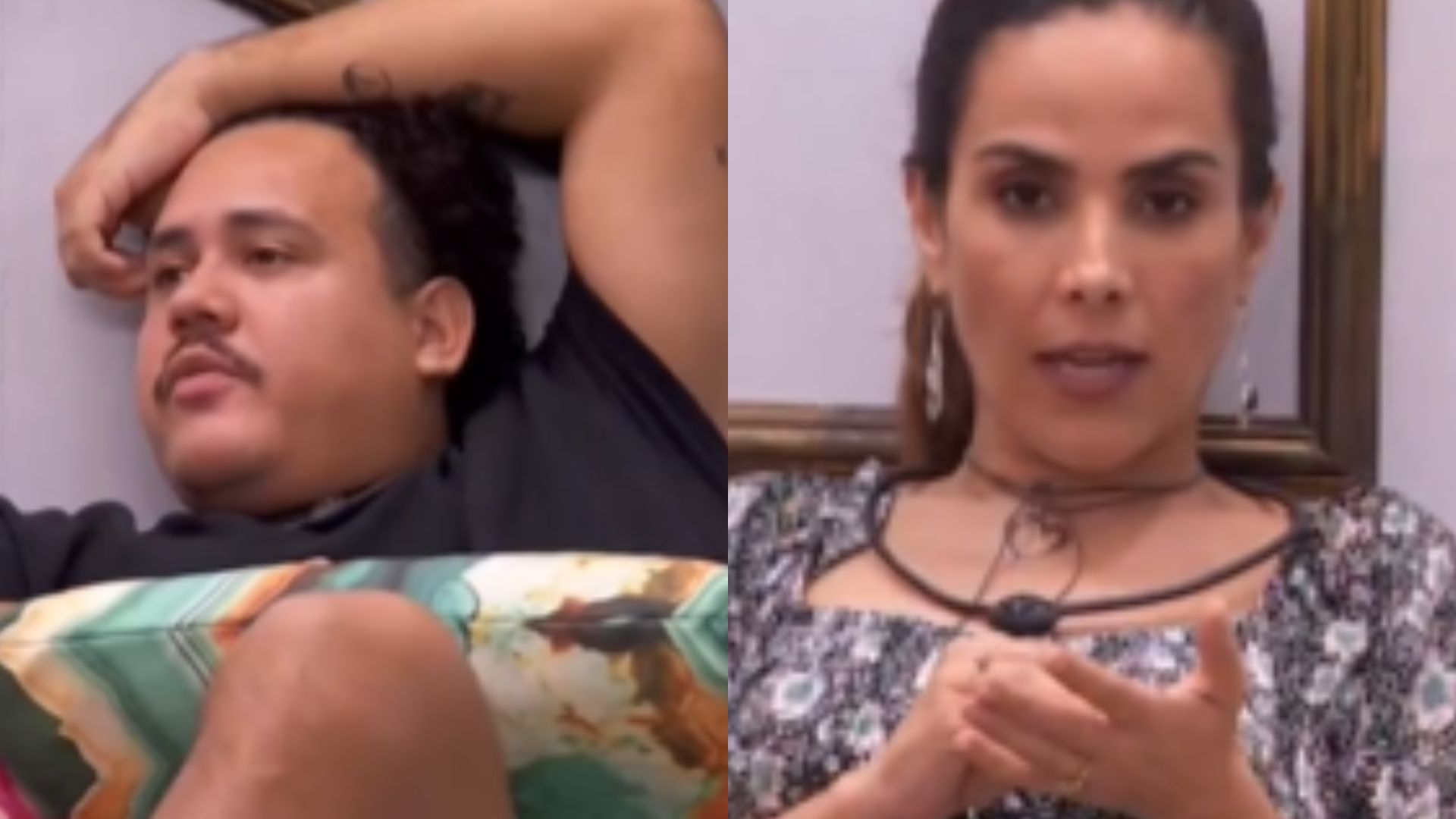 BBB 24: Lucas questiona implicância de Wanessa com brothers: “Estranho”