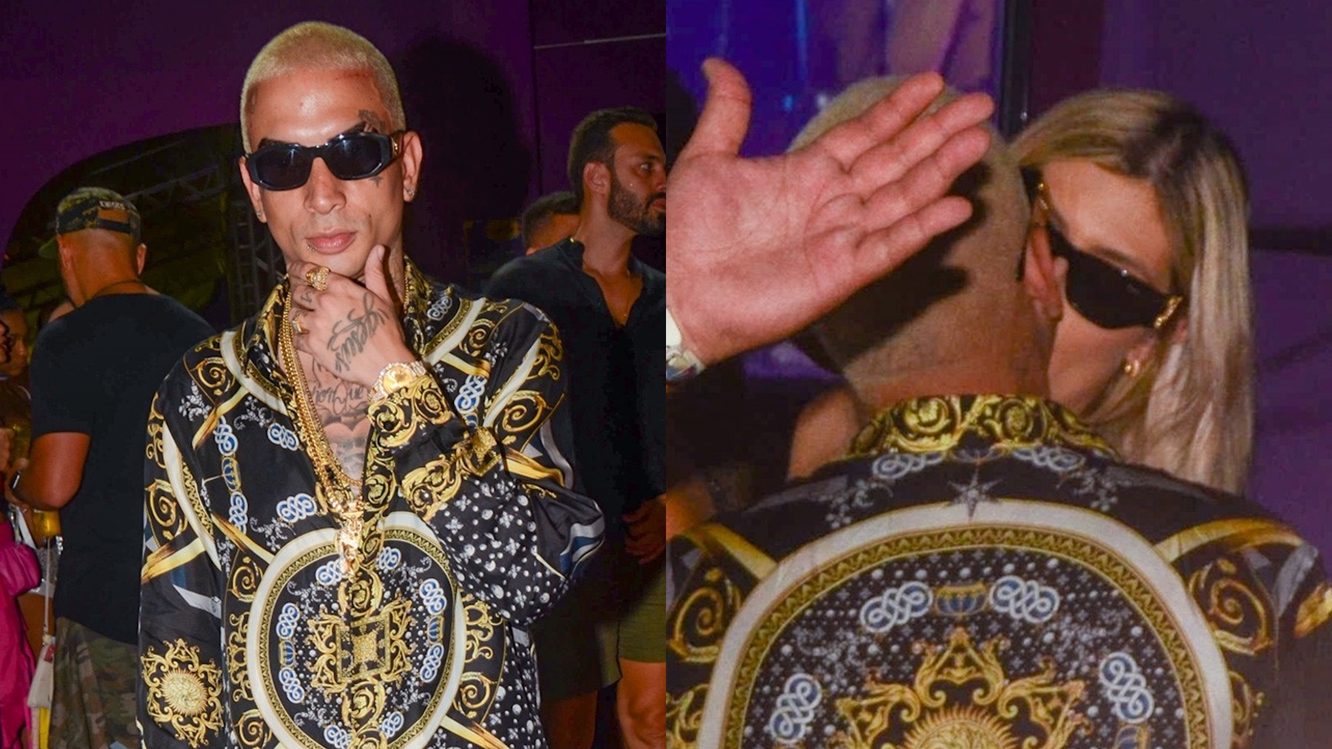 A fila andou! Ex de Lexa, MC Guimê é flagrado aos beijos com loira no Carnaval