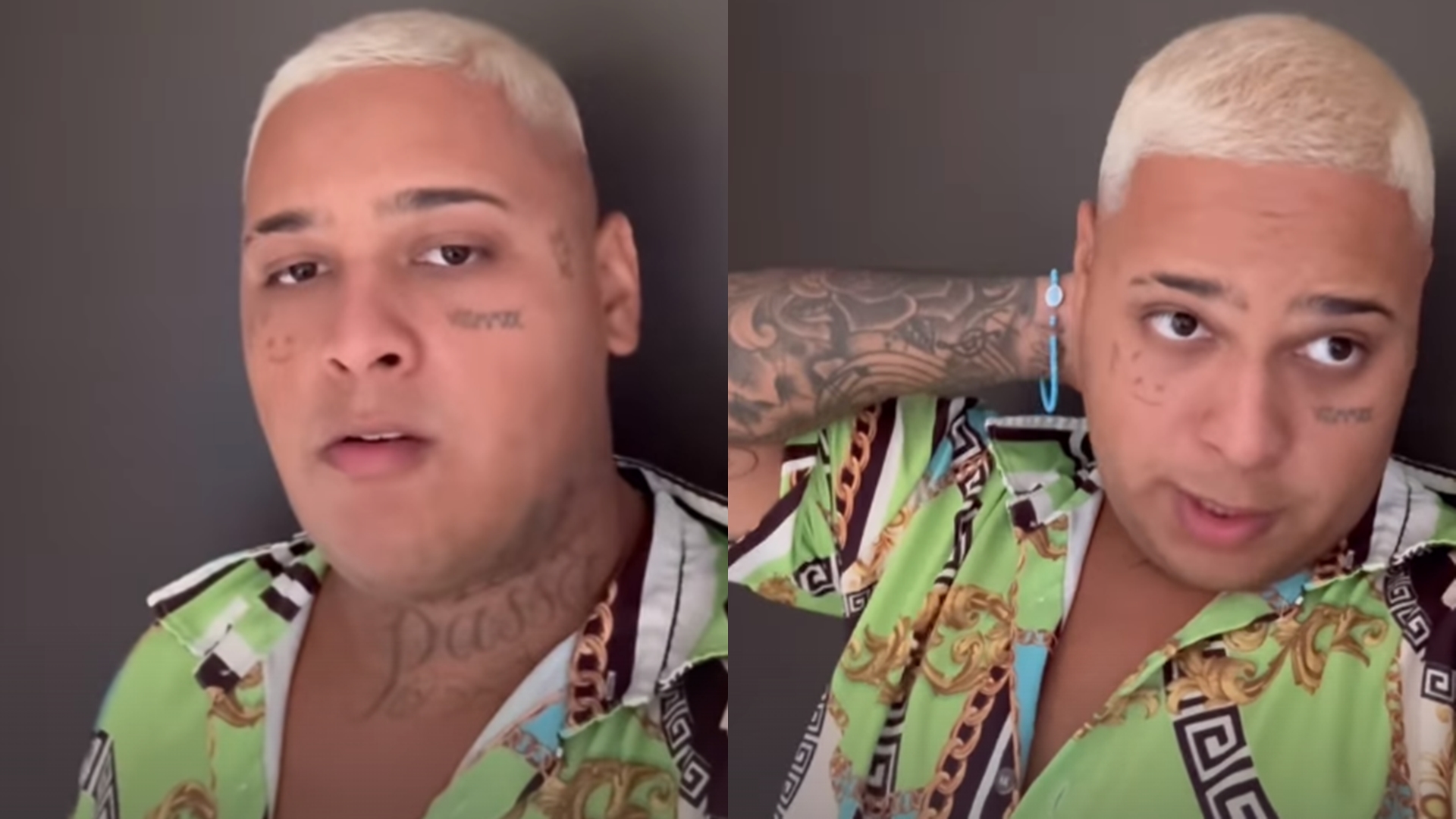 MC Ryan diz que vizinhos foram assaltados, mas o alvo era ele: “De refém”