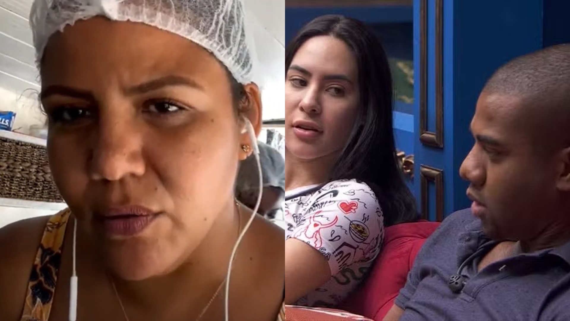 BBB 24: Mulher de Davi se pronuncia sobre relação com Isabelle: “Nao poderia”