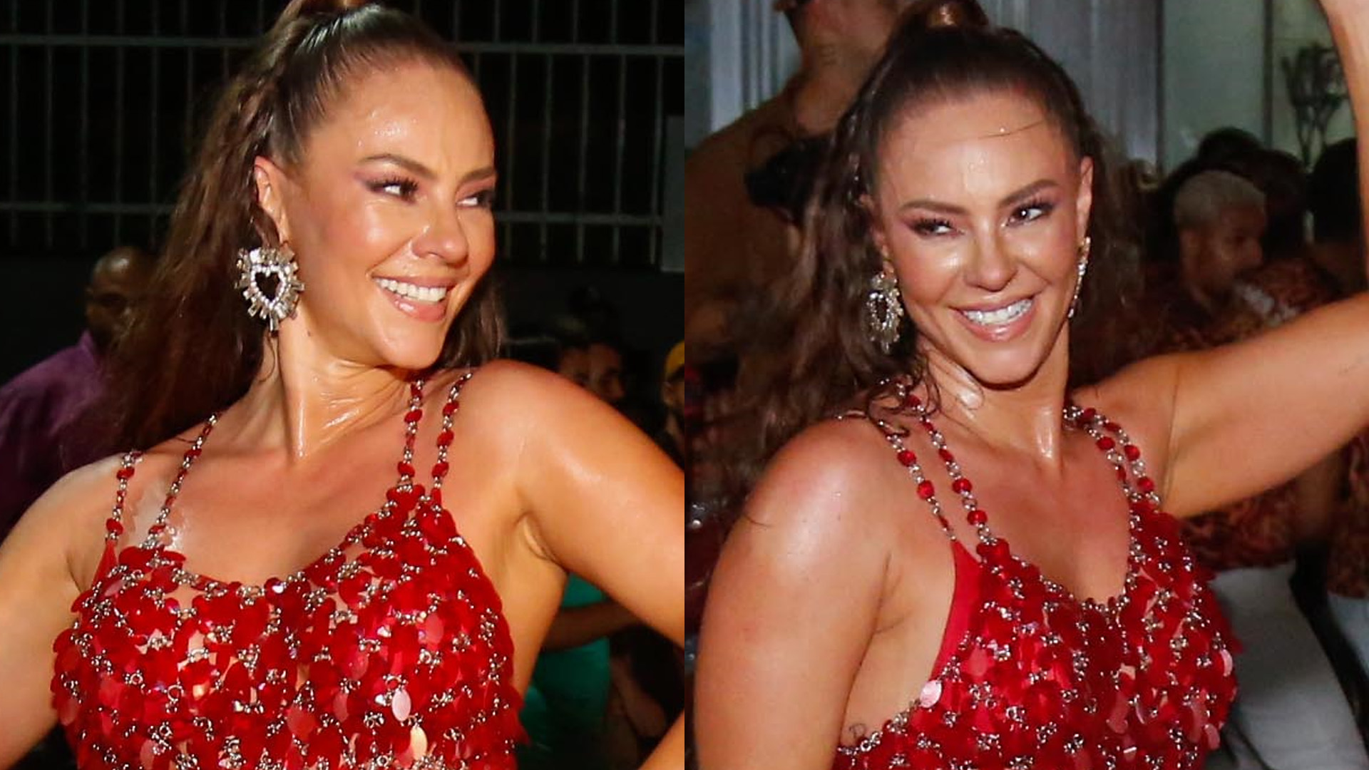 Paolla Oliveira destrói críticas ao corpo com look ousado de pingentes