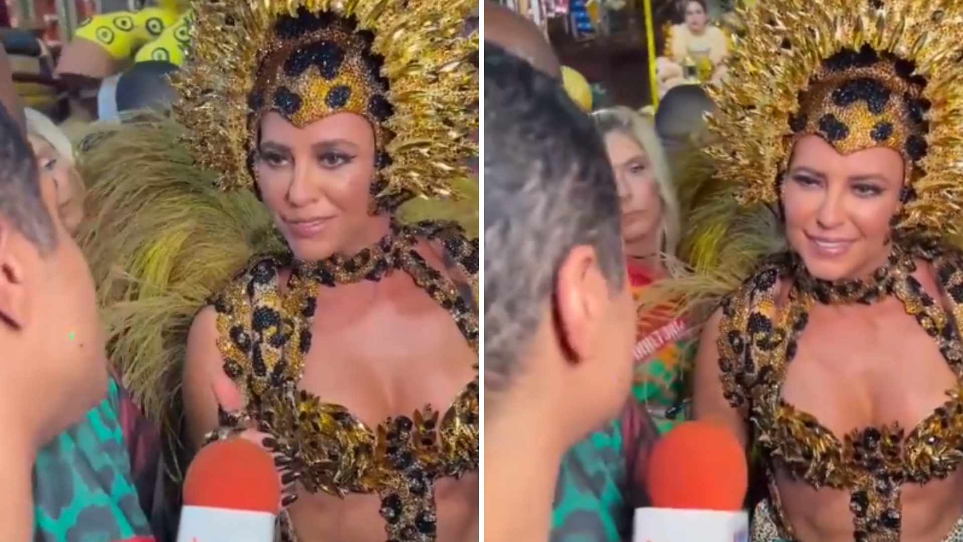 Paolla Oliveira rebate pedido de desculpas de repórter que a chamou de gorda