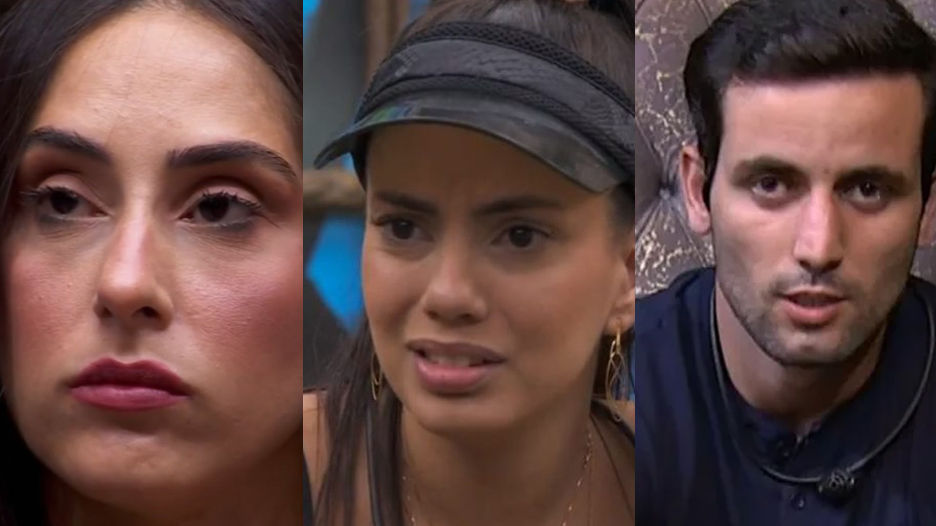 BBB 24: Parciais mostram virada no paredão entre Deniziane, Fernanda e Matteus