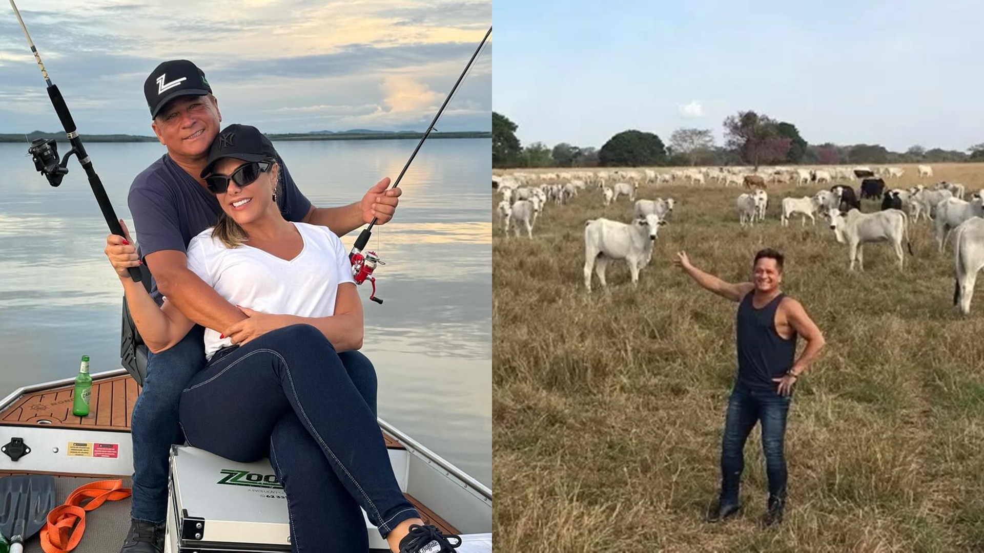 Poliana Rocha e Leonardo exibem detalhes de fazenda avaliada em R$ 60 milhões