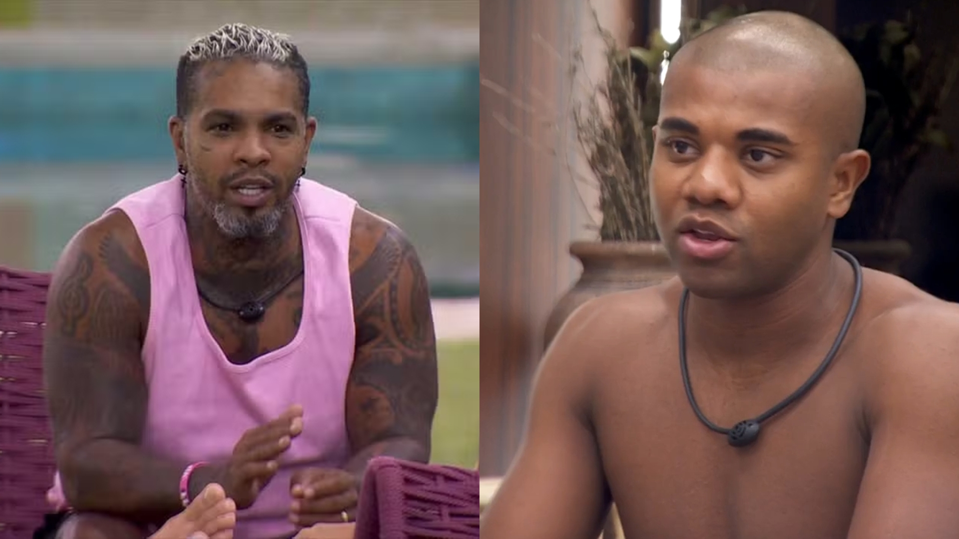 BBB 24: Rodriguinho recusa que Davi corte seu cabelo: “Não vai pôr a mão”