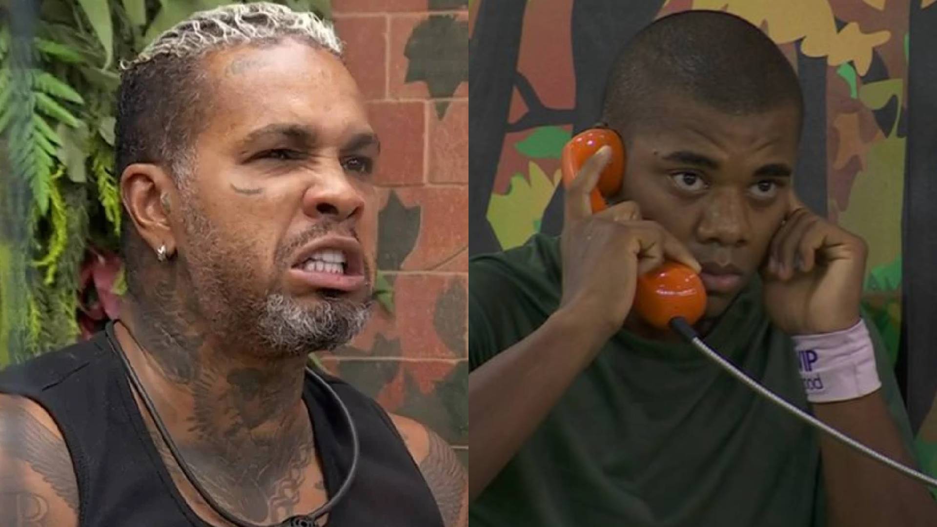 BBB 24: Rodriguinho se revolta após Davi atender Big Fone: “Vou quebrar ele”