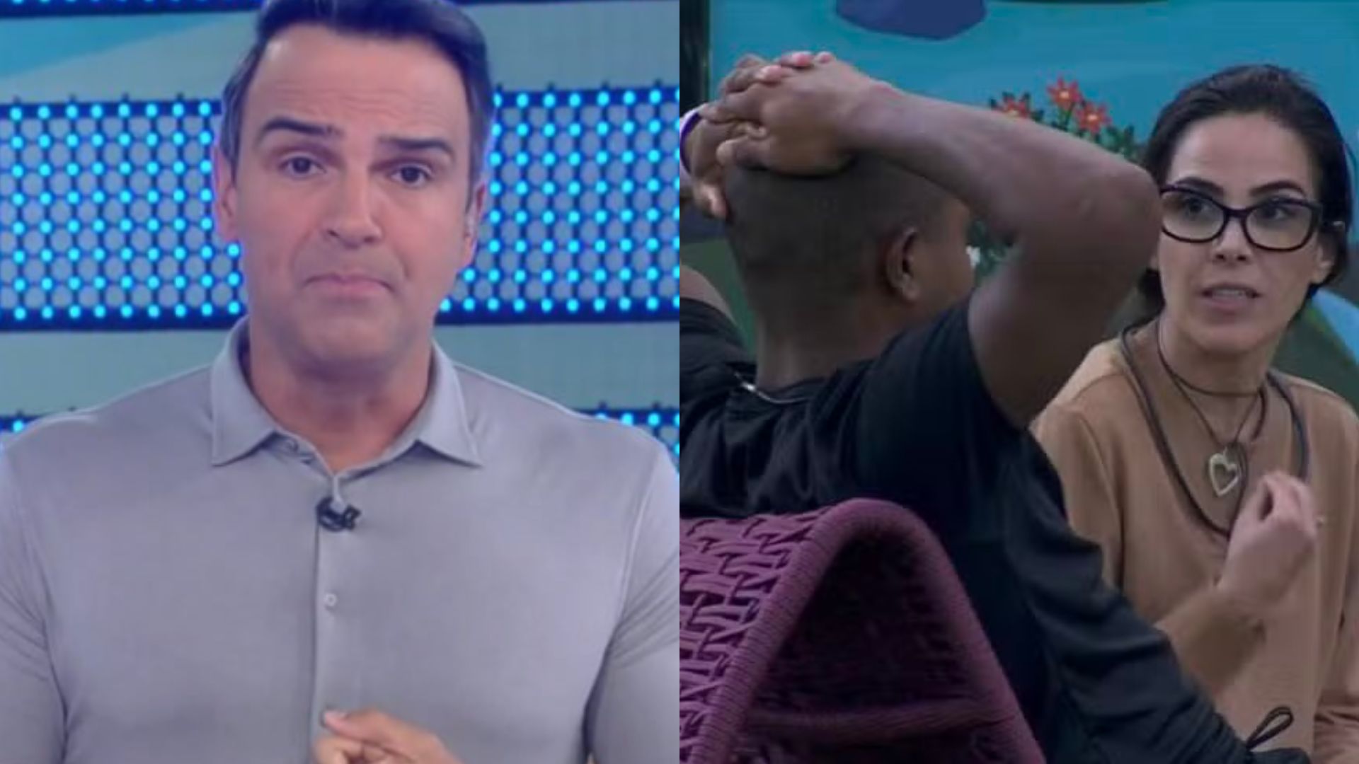 BBB 24: Tadeu Schmidt alfineta Wanessa por atitudes com Davi: “Cismada”