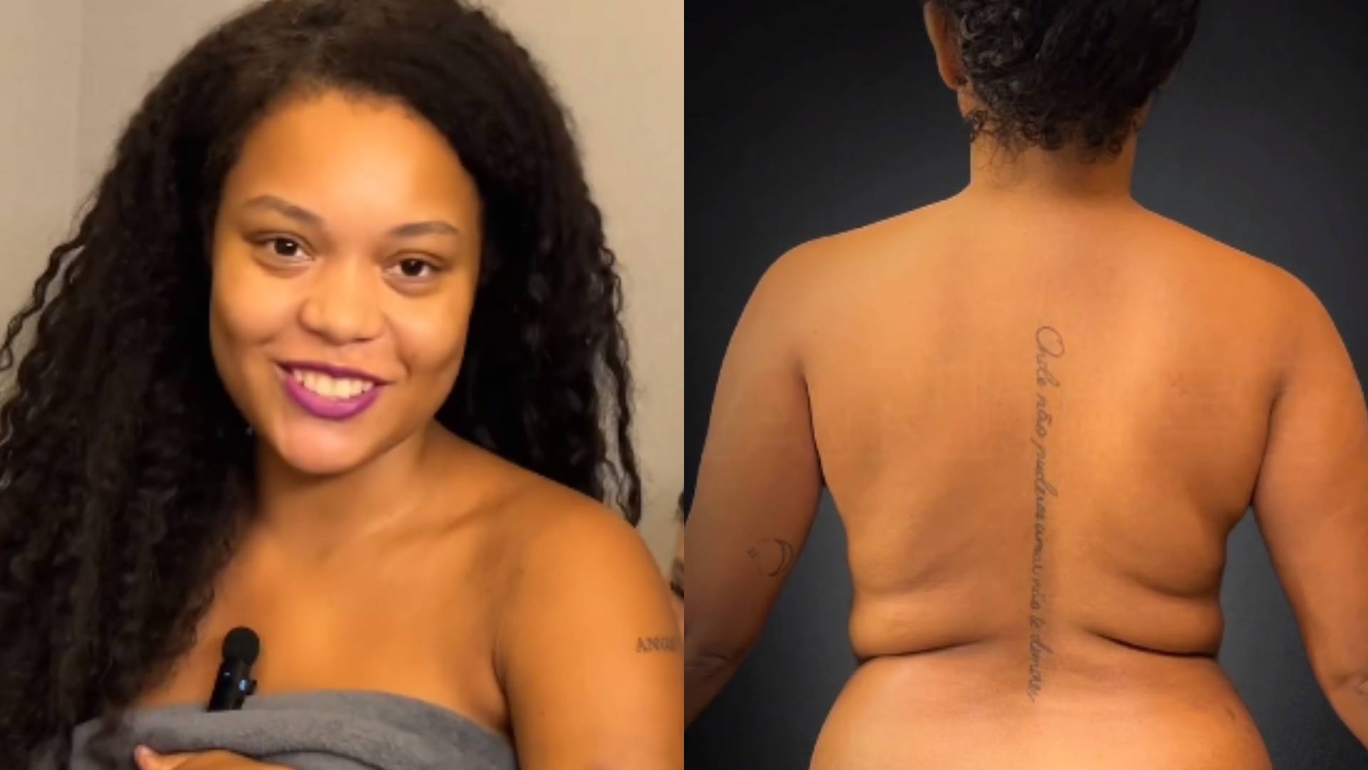 Recauchutada, ex-BBB Thalyta Alves mostra resultado da lipo: “Bumbum lindo”