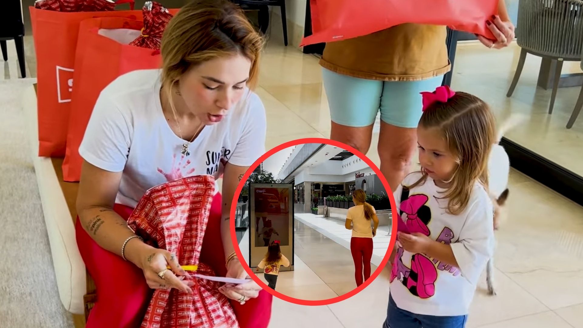 Virginia Fonseca faz shopping abrir mais cedo para compras com filha