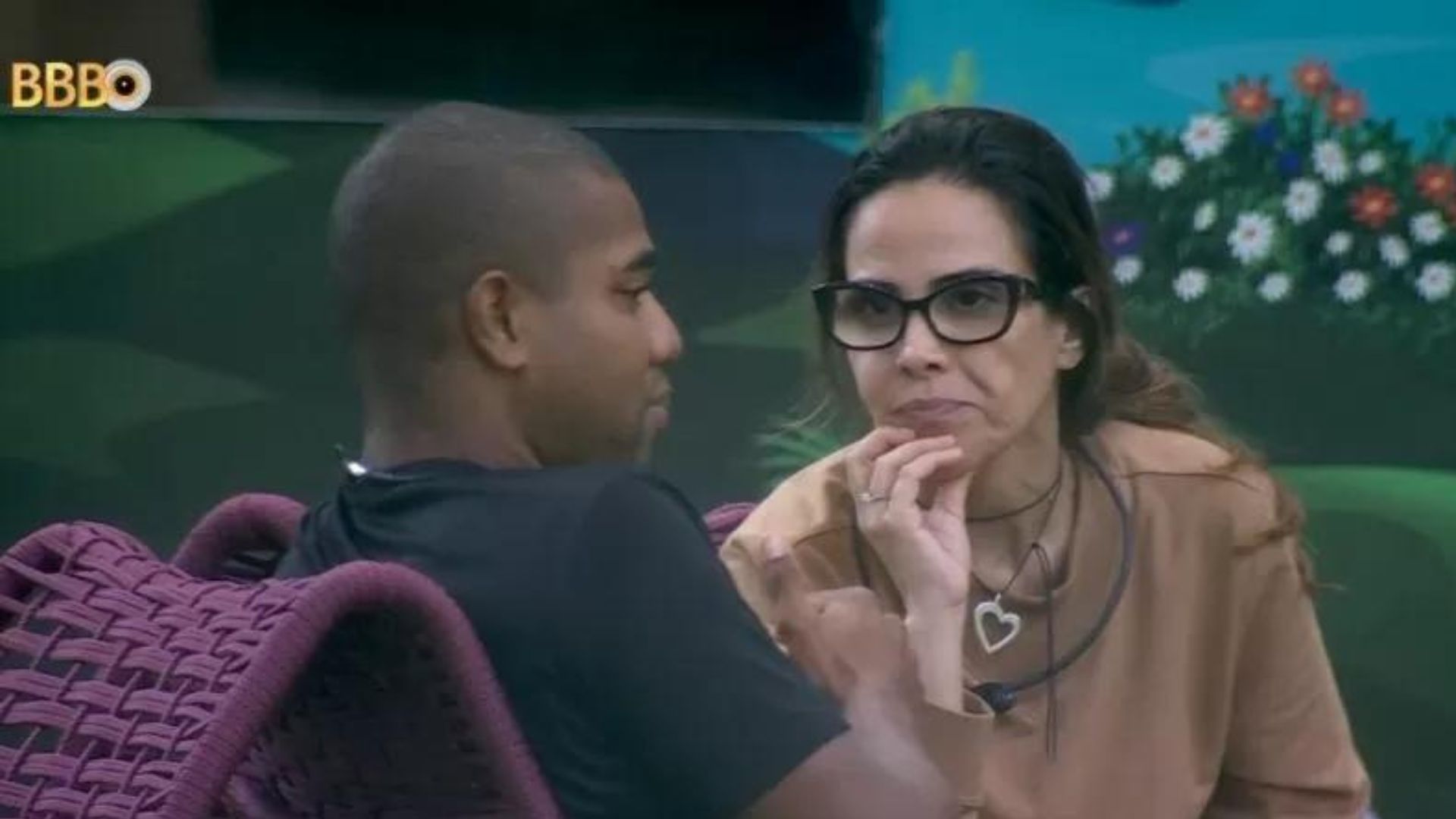 BBB 24: Wanessa conversa com Davi: “De boas intenções, o inferno está cheio”