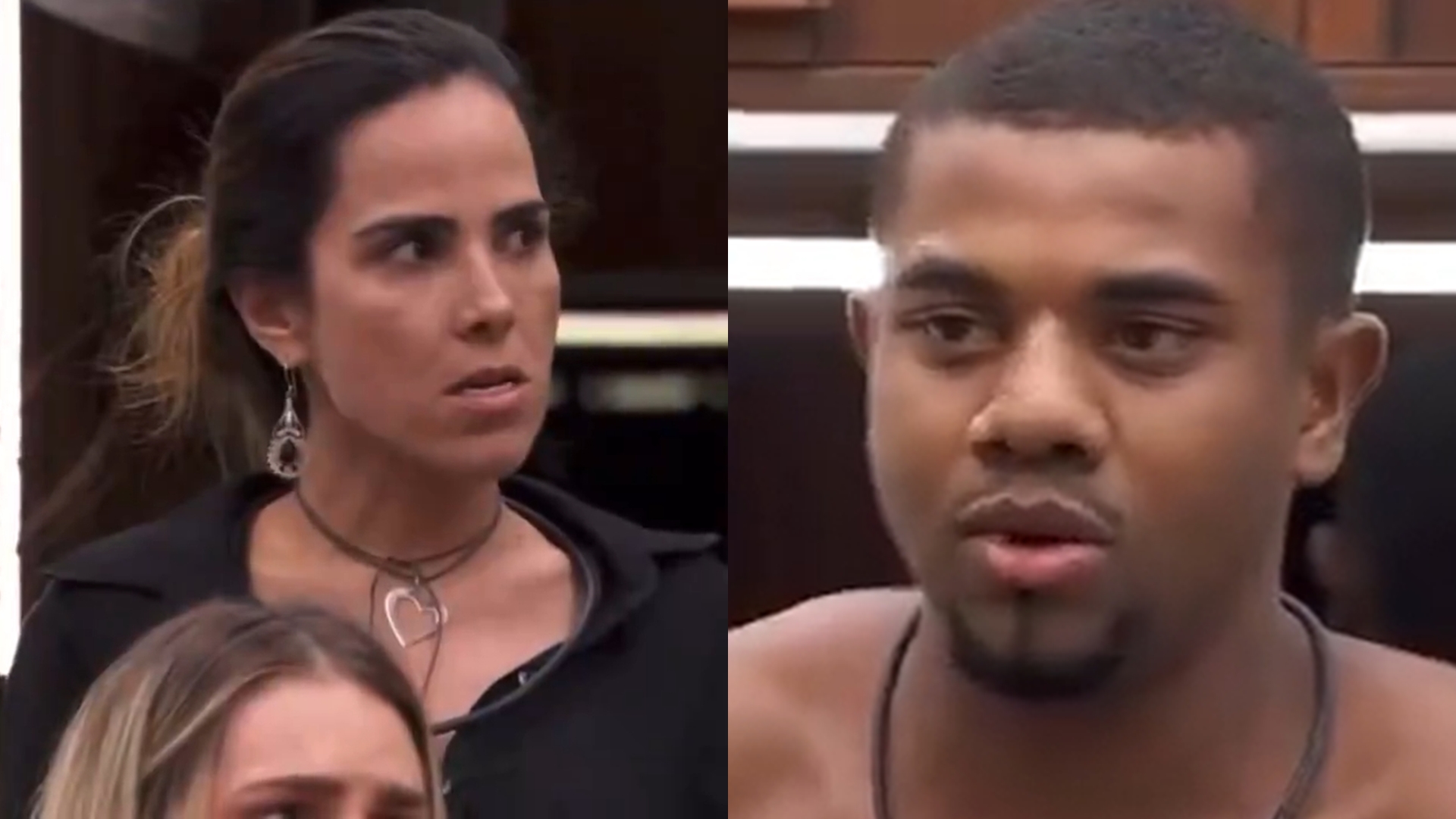 BBB 24: Wanessa e Davi ficam aos berros e armam barraco: “Não sabe ser homem”