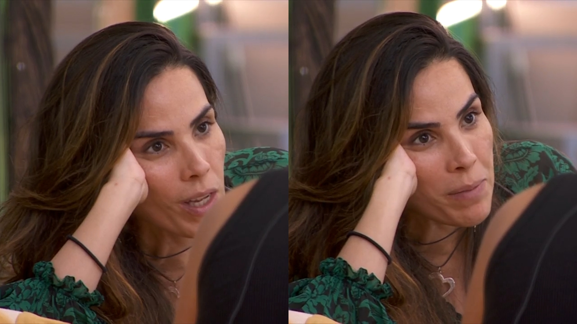 BBB 24: Wanessa se revolta com postura de brother: “Faz um leve e traz danado'”
