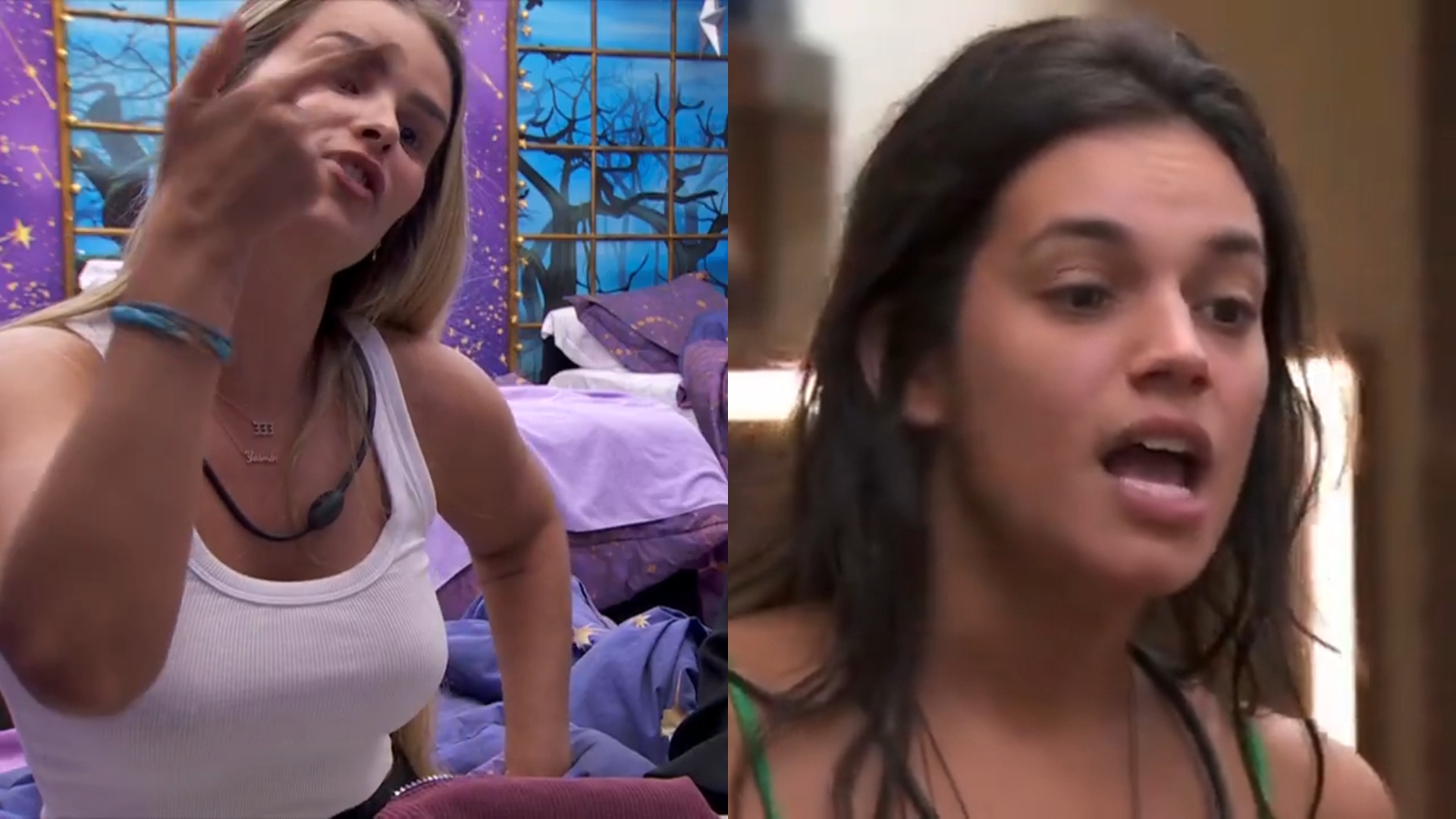 BBB 24: Yasmin Brunet chama Alane de infantil e ataca após barraco: “Ridícula”