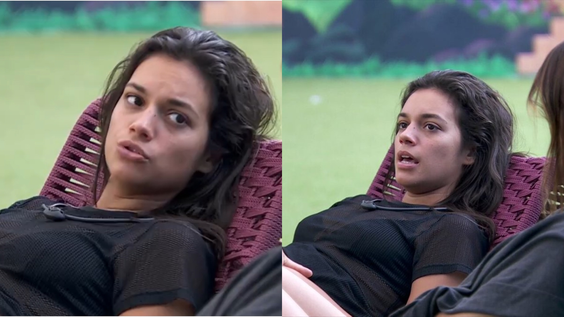 BBB 24: Alane esculacha rival pelas costas com Beatriz: “Jeitinho bem falso”