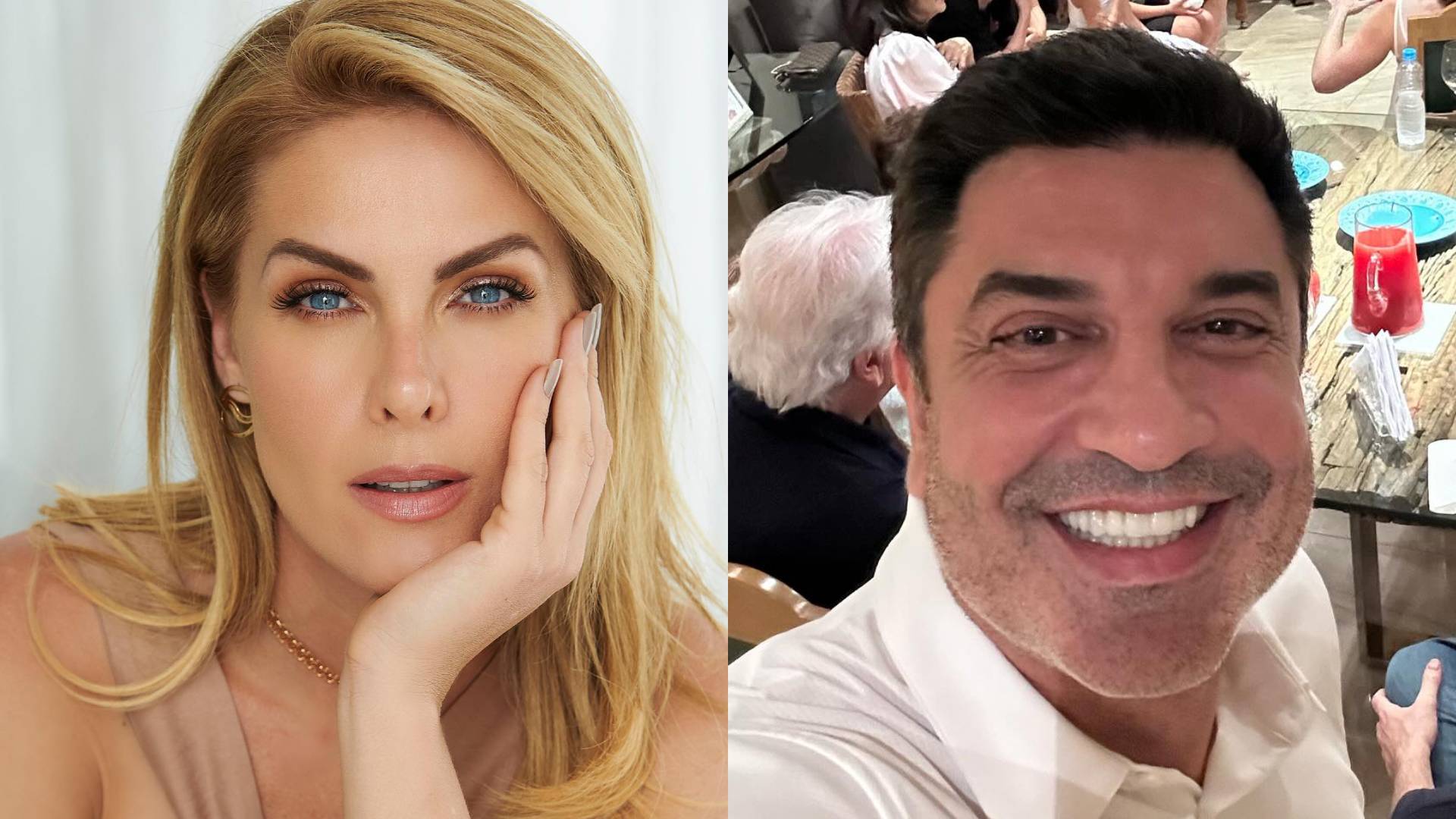 Discretos, Ana Hickmann celebra aniversário com Edu Guedes em festa íntima