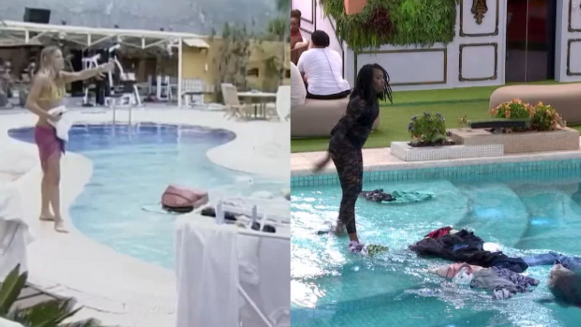 Não é a primeira vez! BBB 2 teve mala encharcada na piscina após treta; relembre