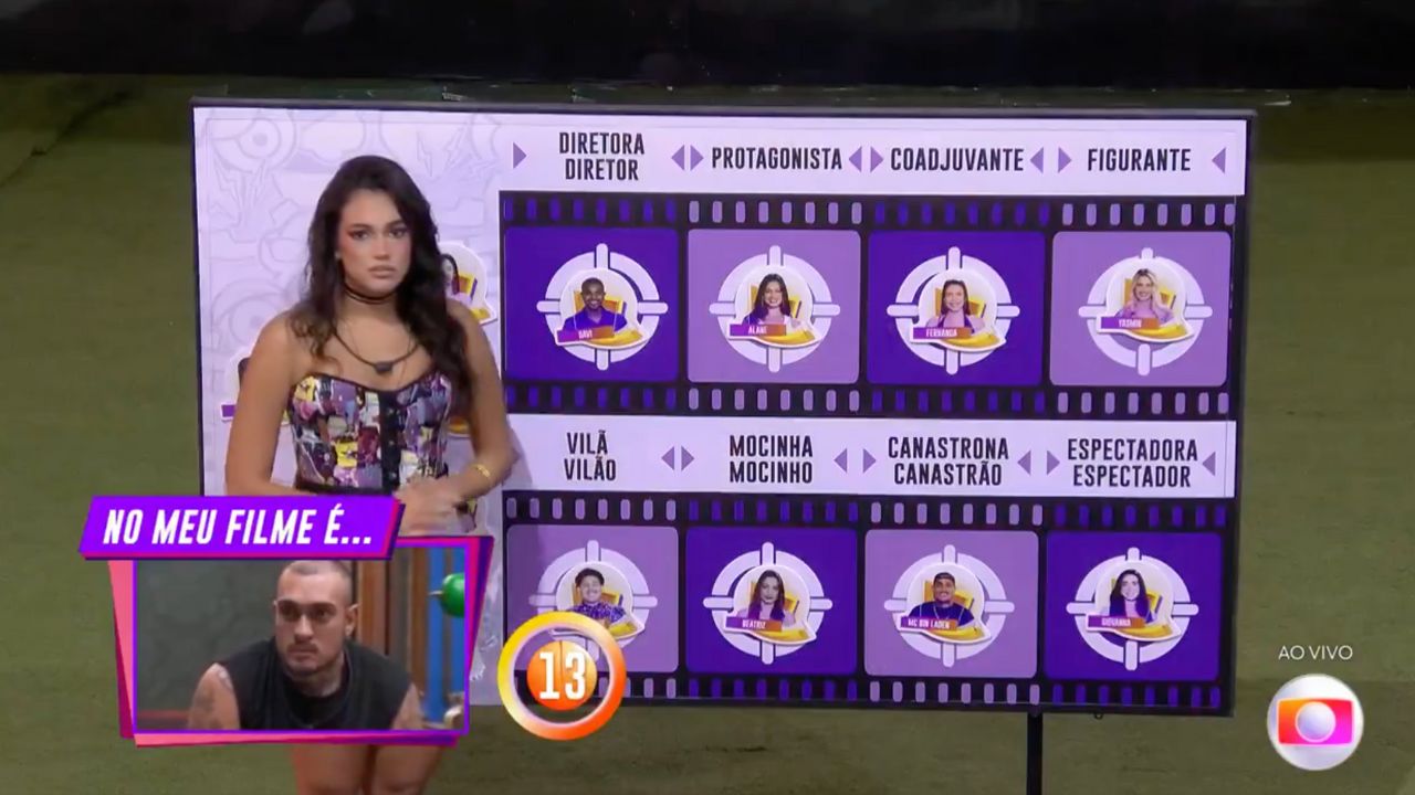 BBB 24: Alane passa vergonha e leva bronca de Tadeu Schmidt ao vivo