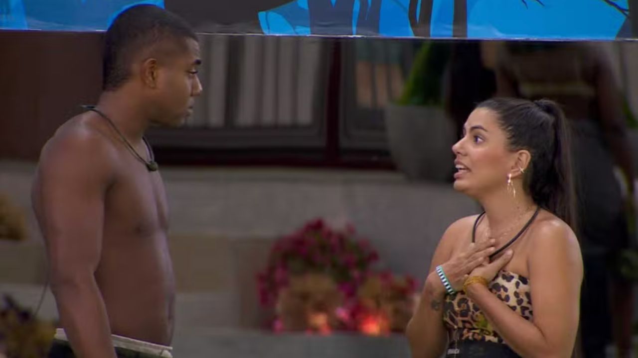 BBB 24: Fernanda se explica para Davi após desentendimento ao vivo