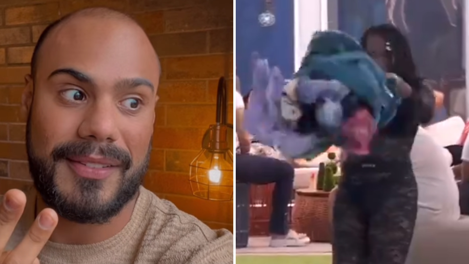 BBB 24: Marcus Vinicius opina sobre treta entre Leidy e Davi: “Consequências”