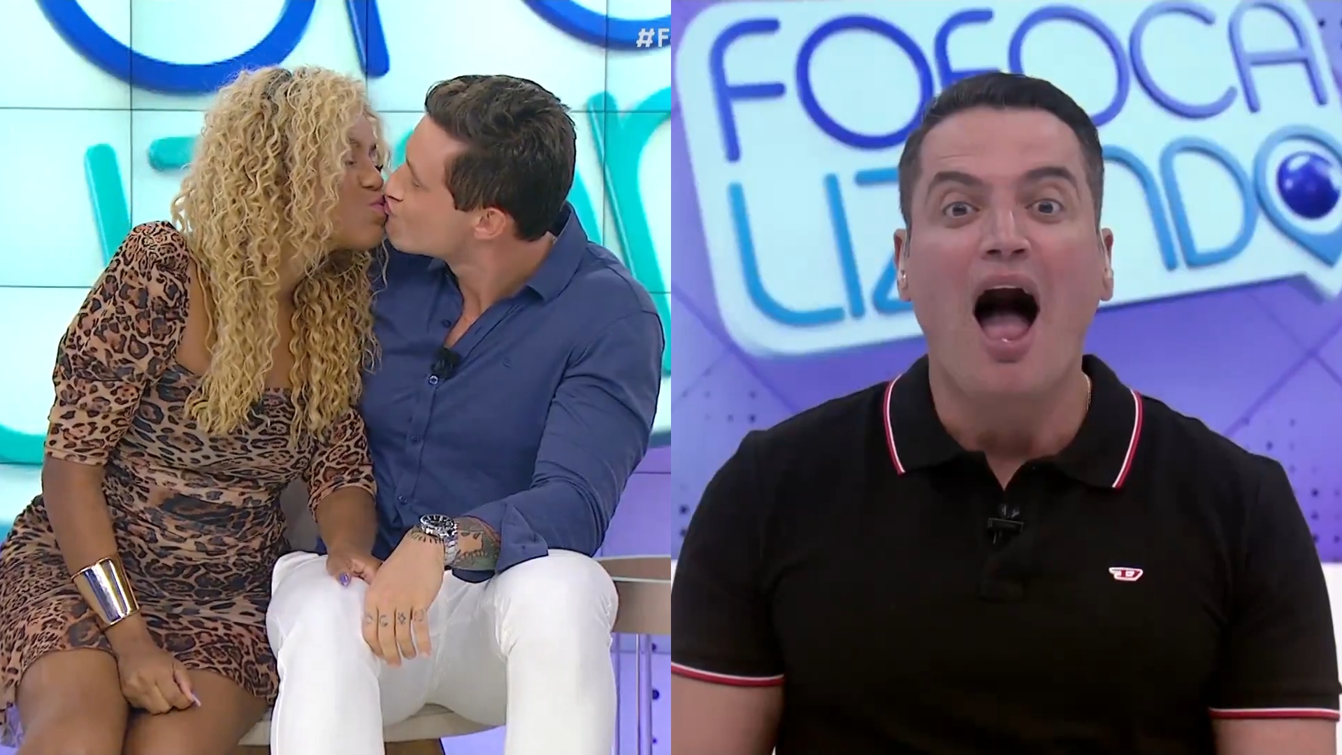 Cariúcha da beijão em Cartolano ao vivo e choca Leo Dias: “As pessoas apelam”