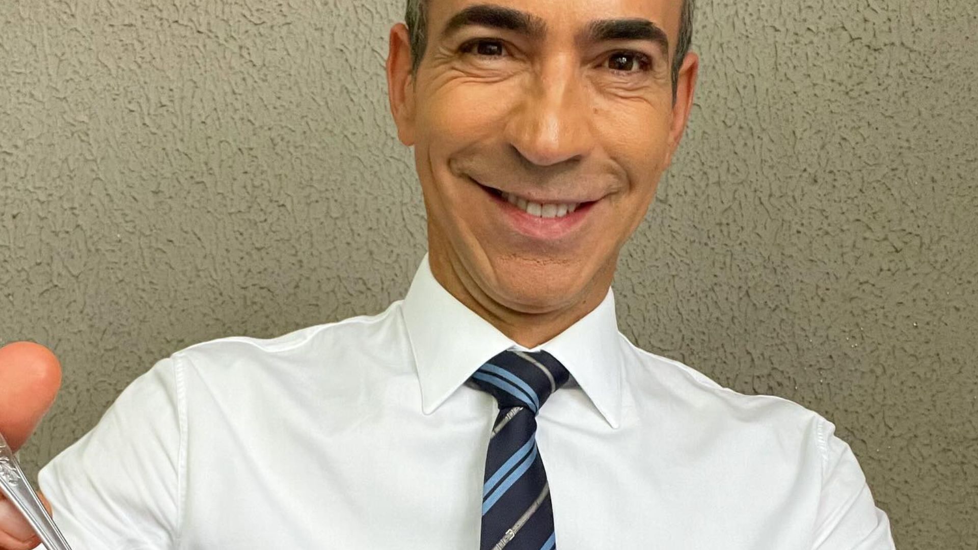 Cesar Tralli surpreende ao expor marmita que leva na Globo: “Por isso não engorda”