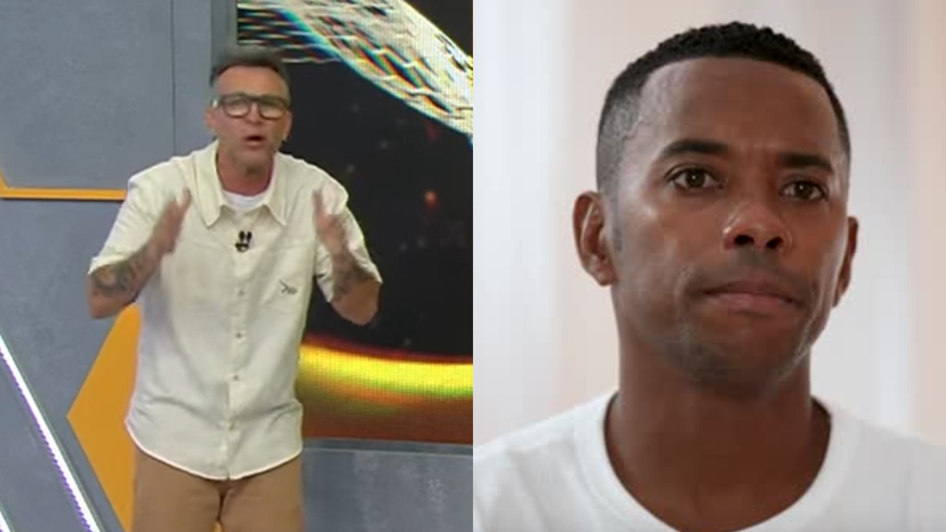 Craque Neto ataca a Record após entrevista com Robinho: “Entrevistando estuprador”