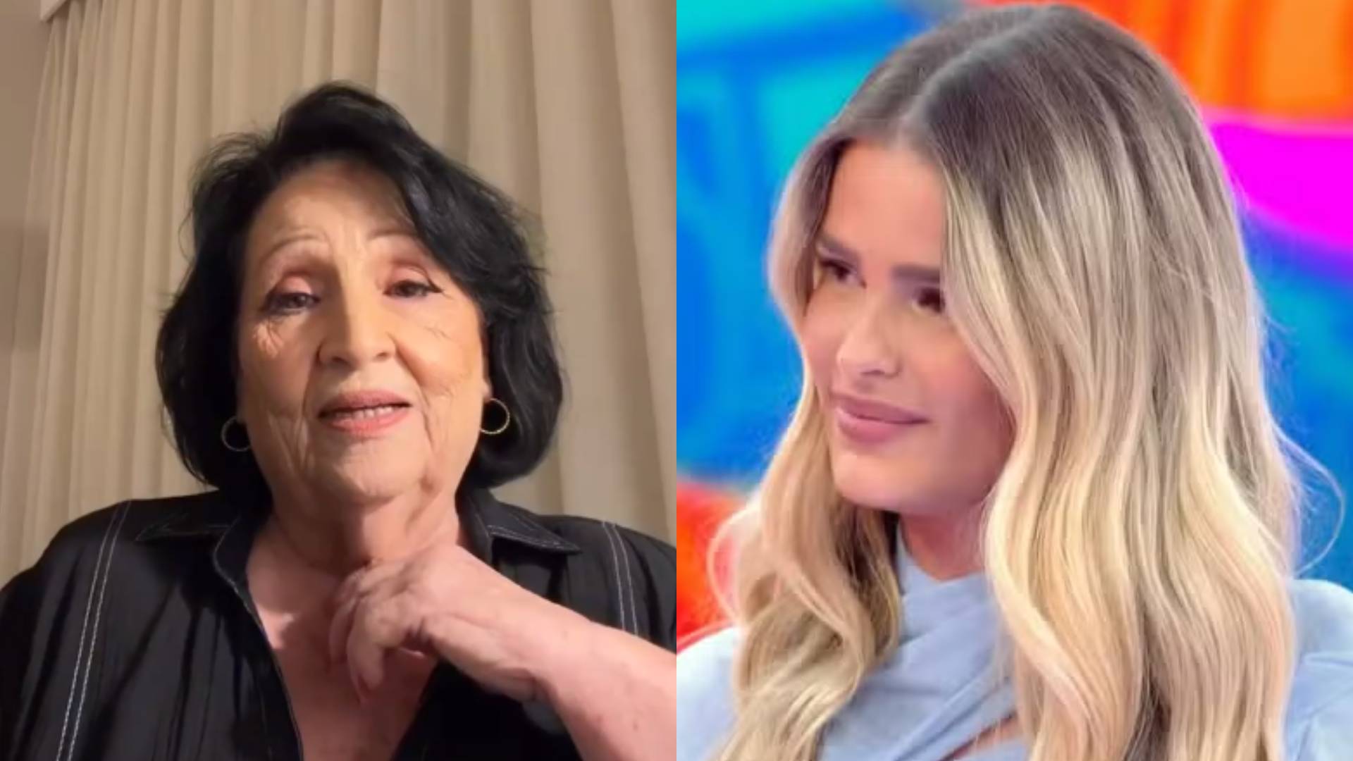Dona Déa rebate críticas após dar sermão em Yasmin Brunet: “Minha vida”