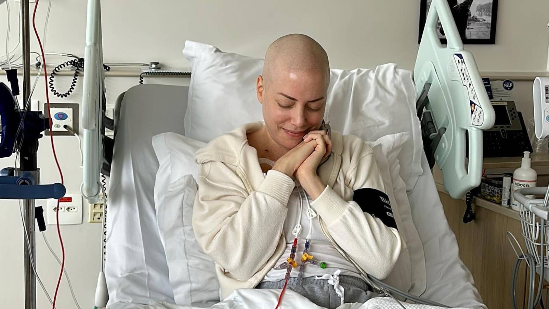 Tratando leucemia, Fabiana Justus recebe doação de medula óssea: “Vitória”