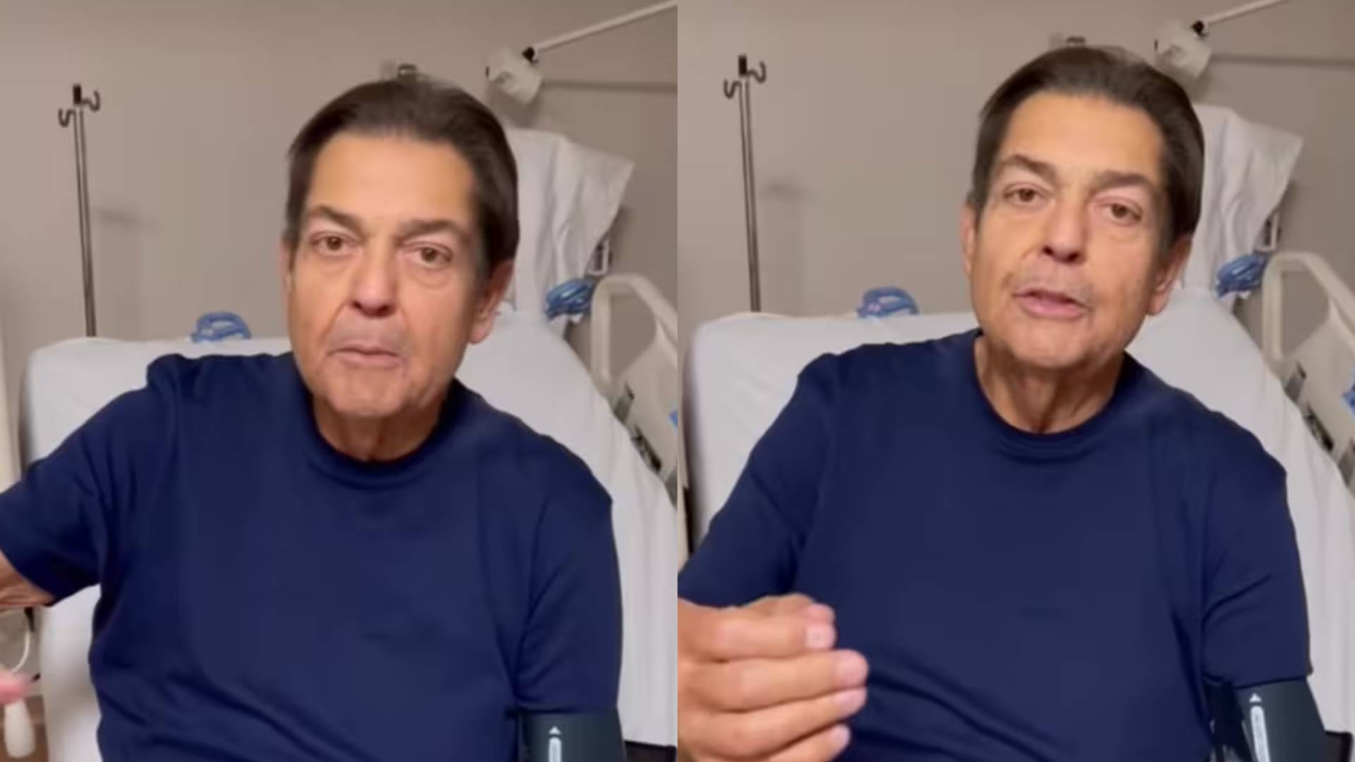 Faustão quebra silêncio após imprevisto em transplante de rim: “Paciência”