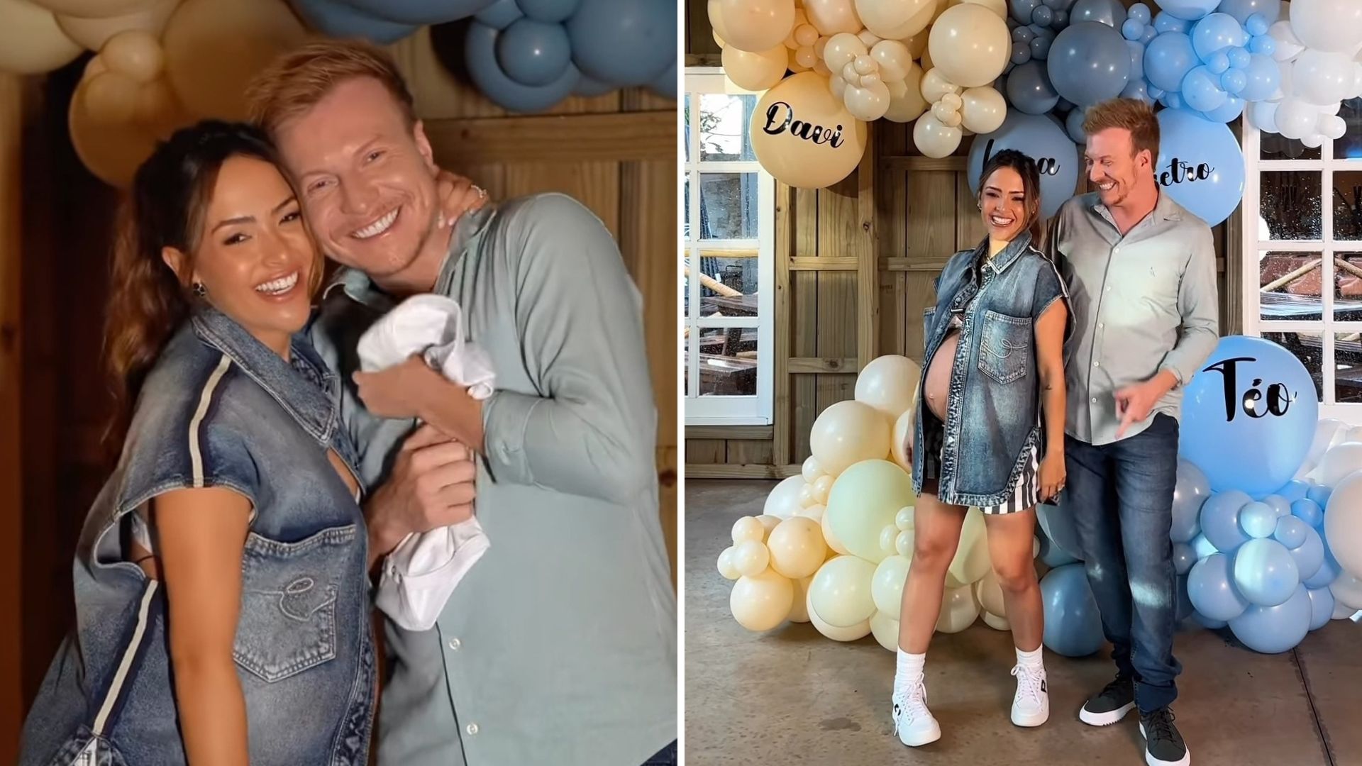 Gabi Luthai e Teo Teló anunciam o nome do filho com criatividade; saiba qual