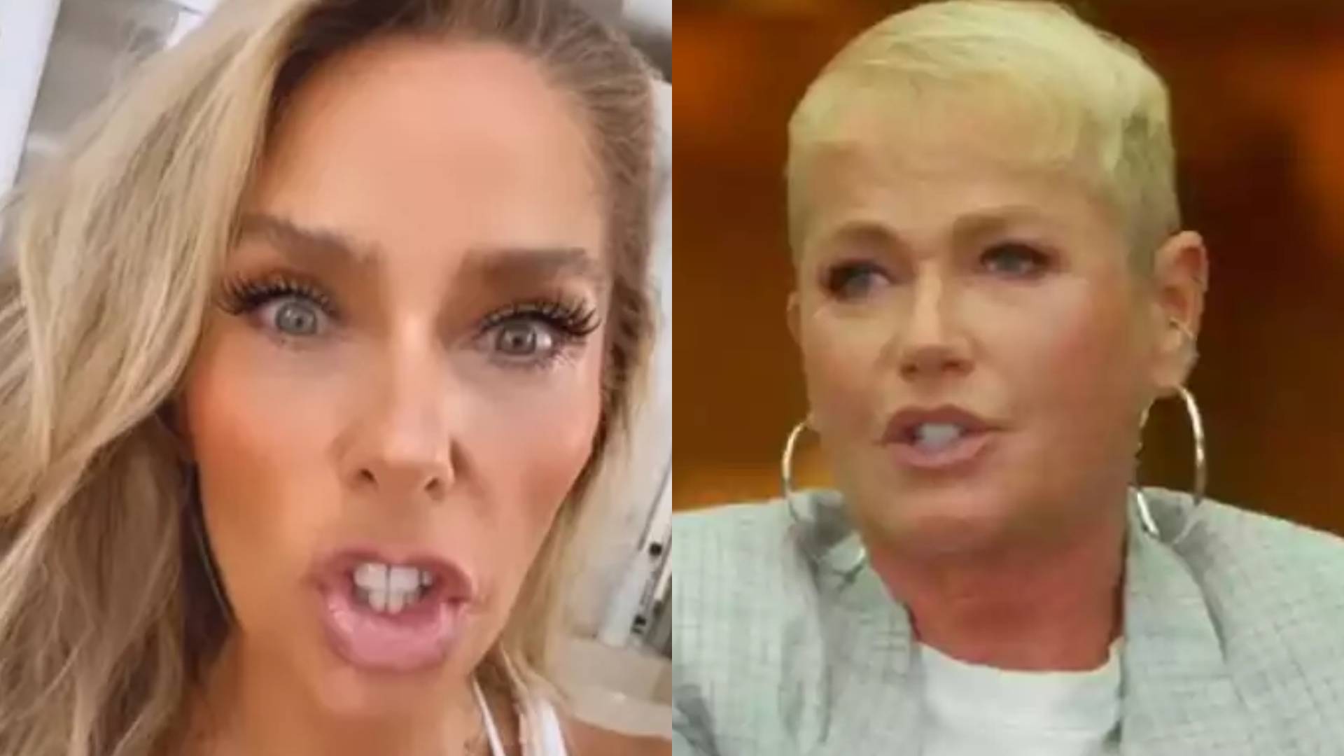 Adriane Galisteu manda suposta indireta após Xuxa chorar por Senna: “Preguiça”