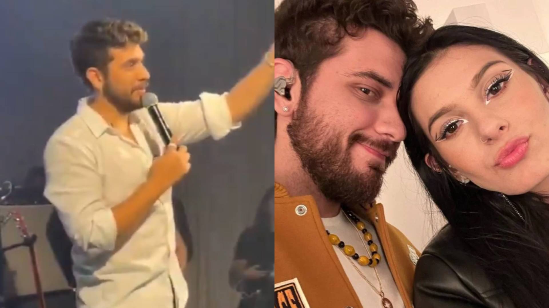 Gustavo Mioto implora para fãs não gritarem por Ana Castela em show: “Minha ex”