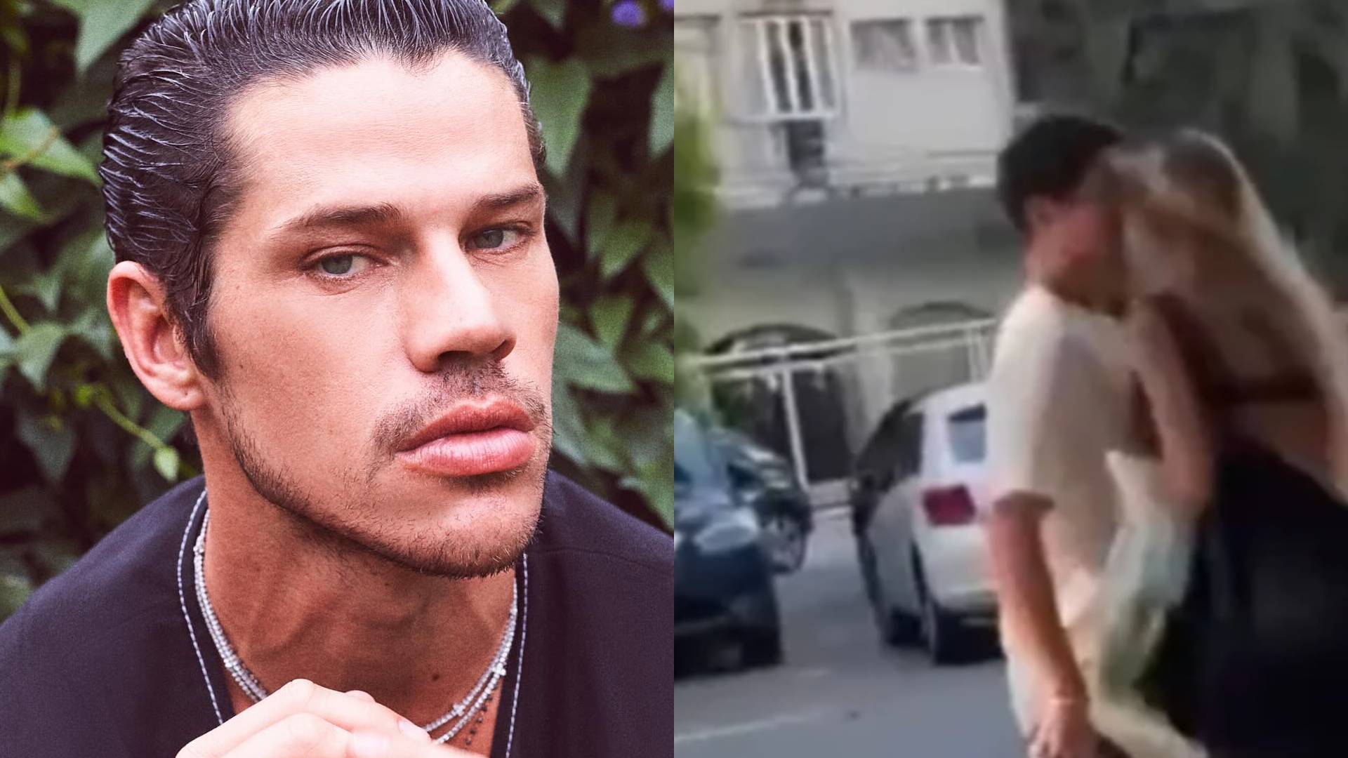 É namoro? José Loreto é flagrado aos beijos com loira no meio da rua