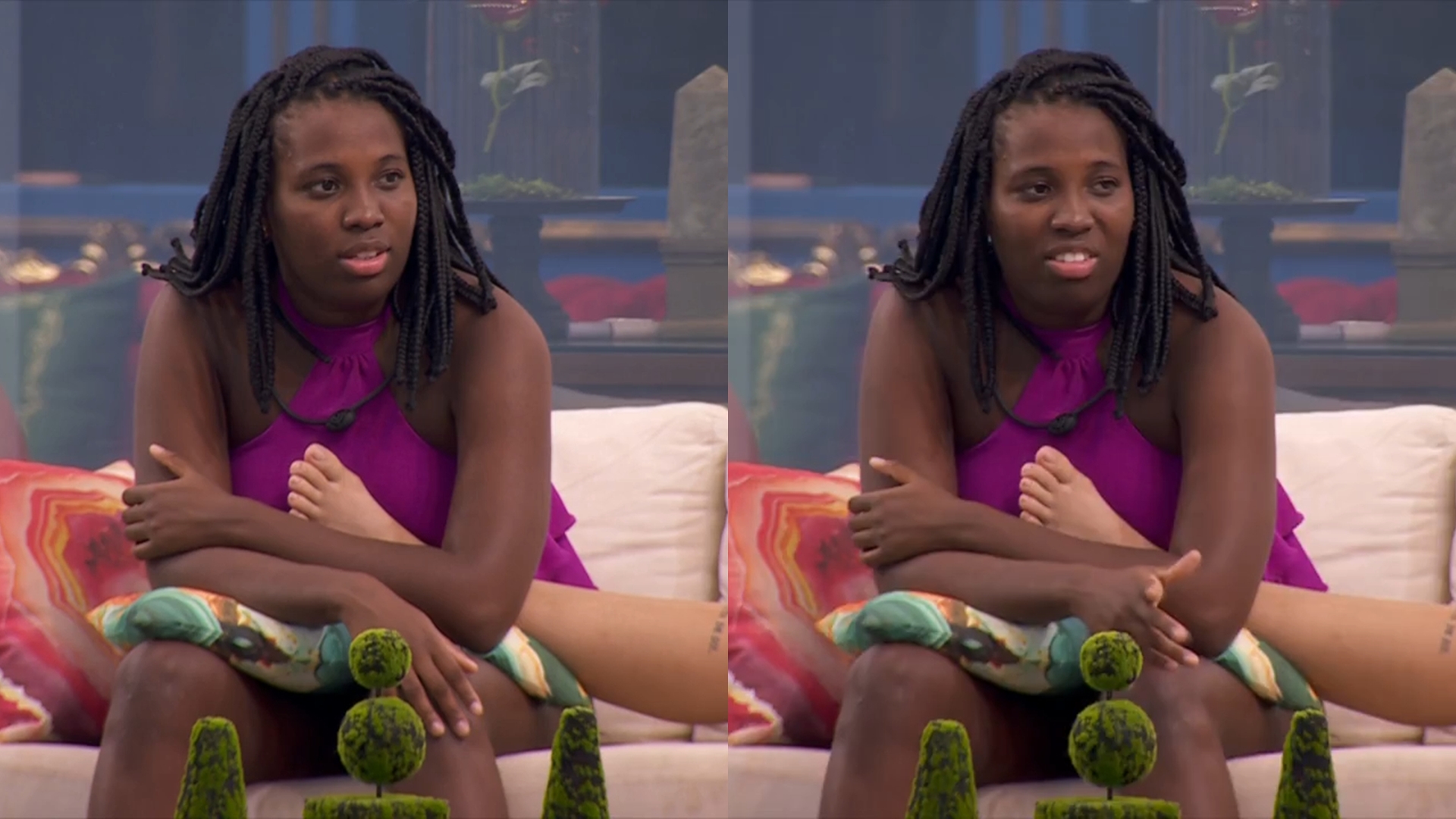 BBB 24: Leidy se choca após Giovanna expor conversa que ouviu: “Vou sair com 99%”