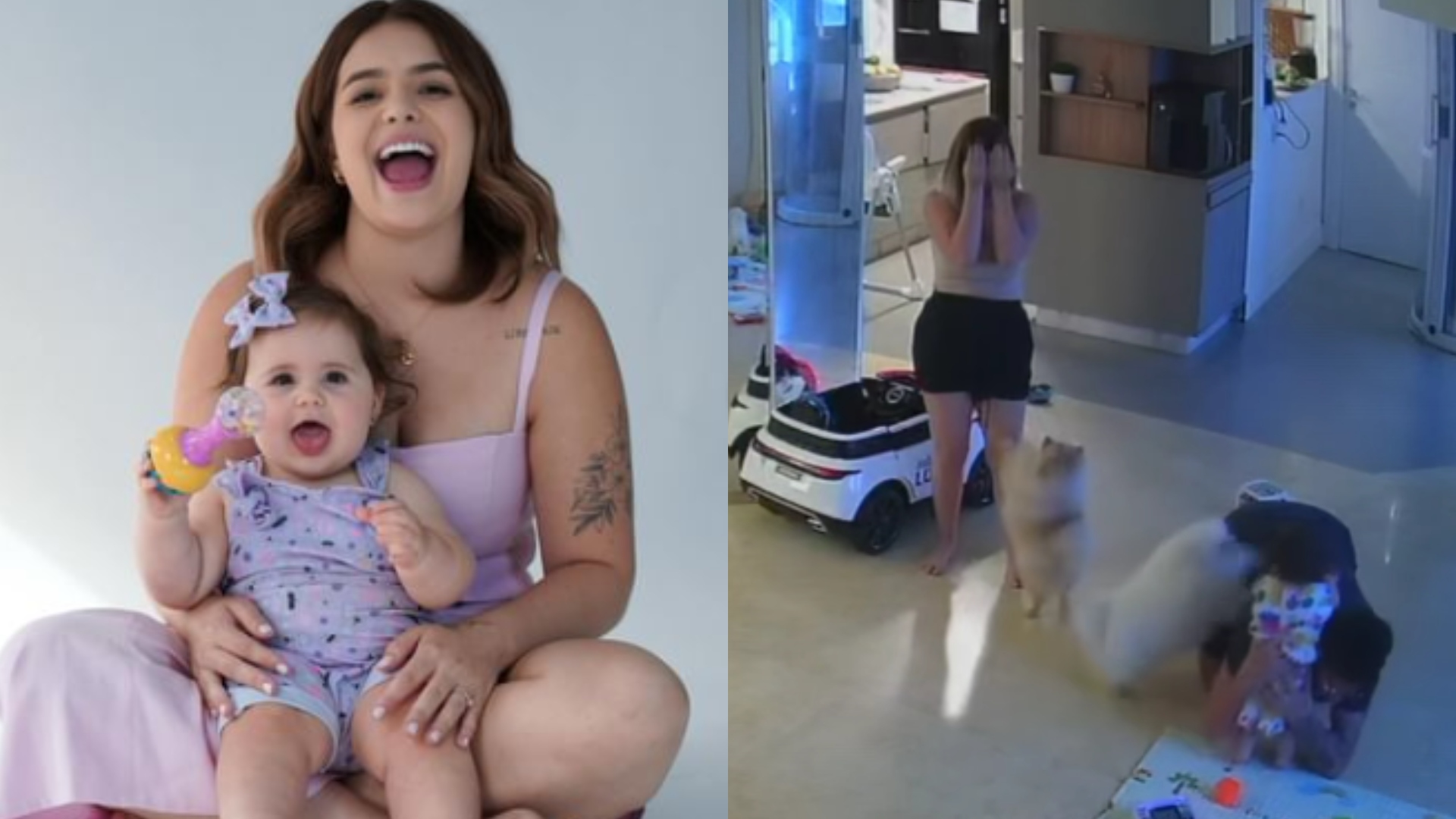 A Lua andou! Viih Tube chora ao ver a filha dando os primeiros passos: “Anestesiados”