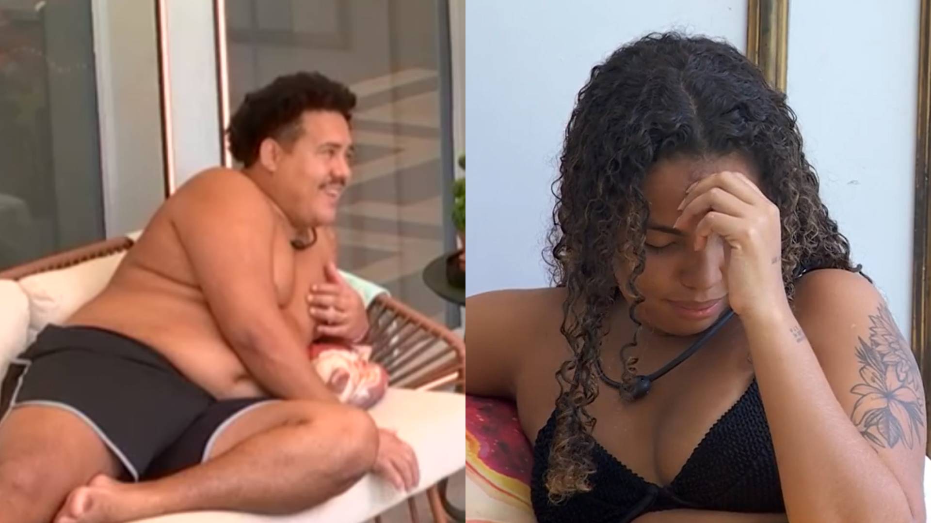 BBB 24: Lucas expõe sonho com Pitel, causa climão e toma invertida: “Para”