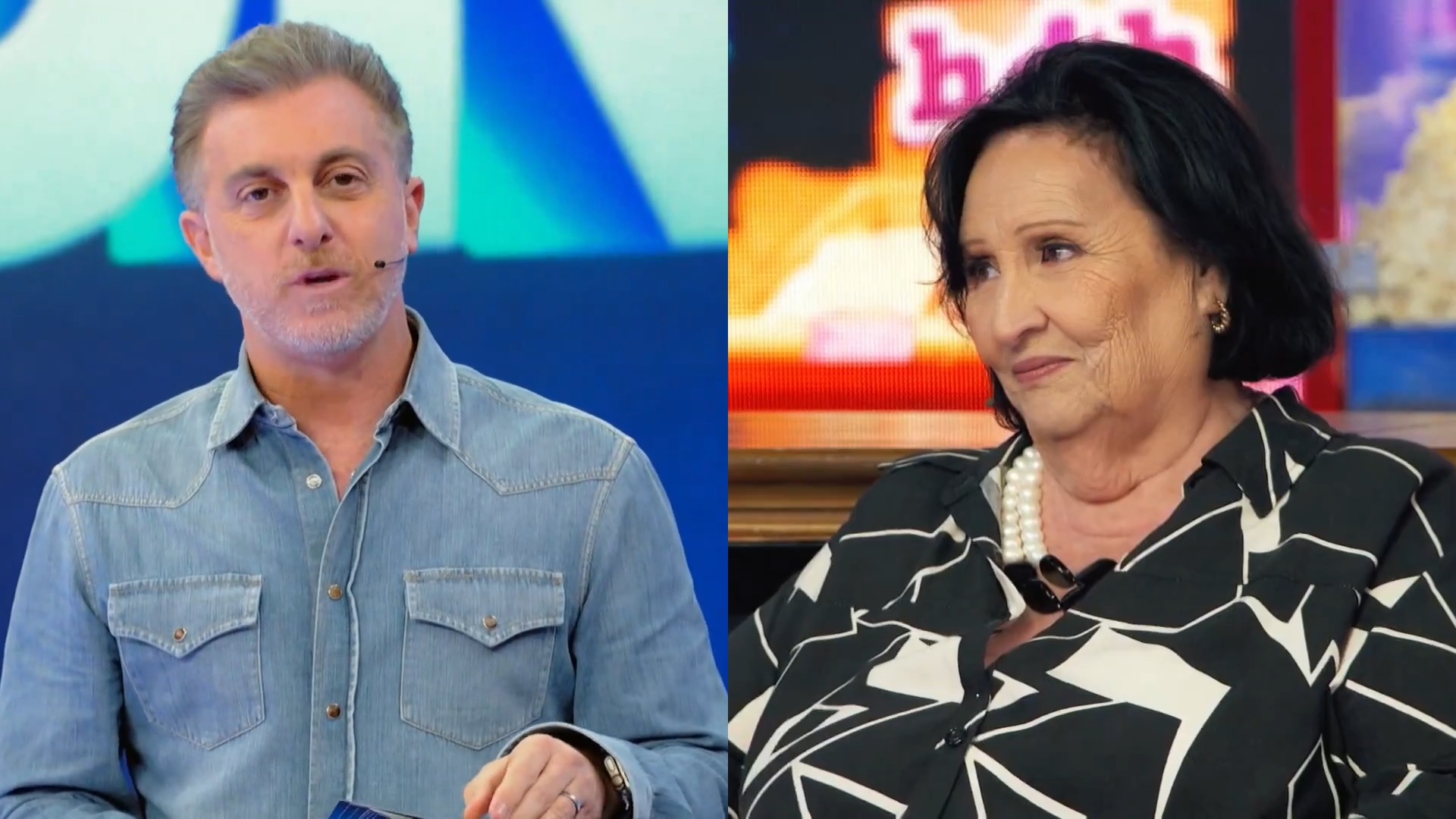 Luciano Huck se declara para Dona Déa após onda de críticas: “Eu não aceito”
