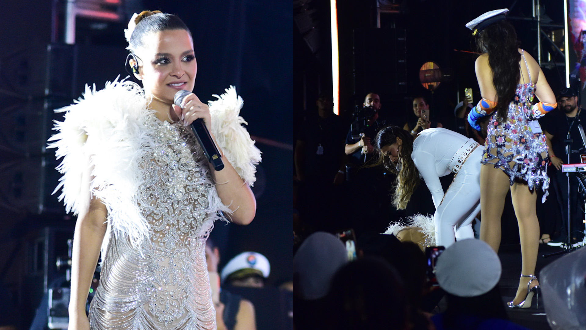 Maiara se atira de joelhos em frente a Simone Mendes durante show: entenda
