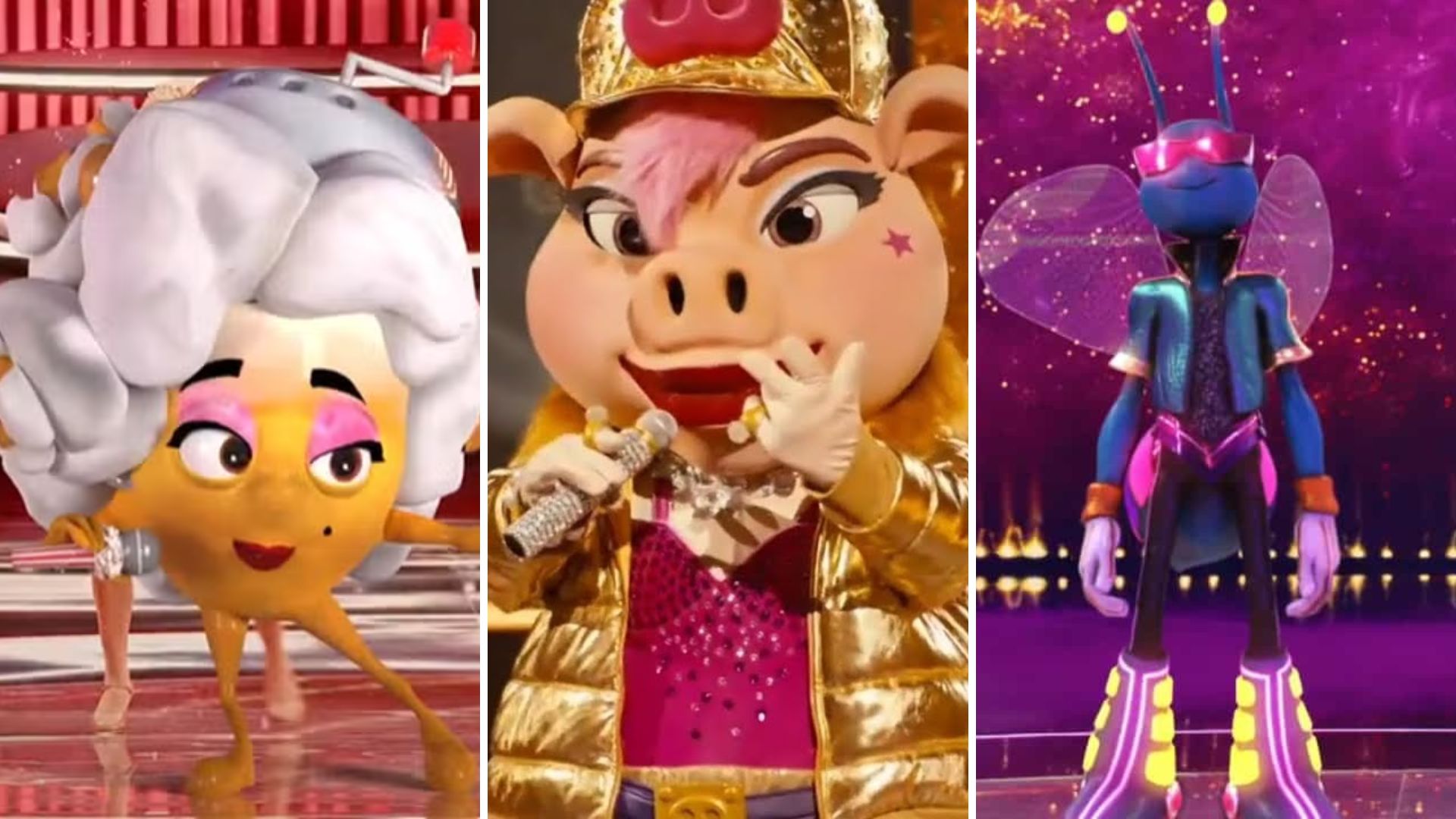 The Masked Singer: Pipoca, Vagalume e MC Porquinha são desmascarados na semifinal
